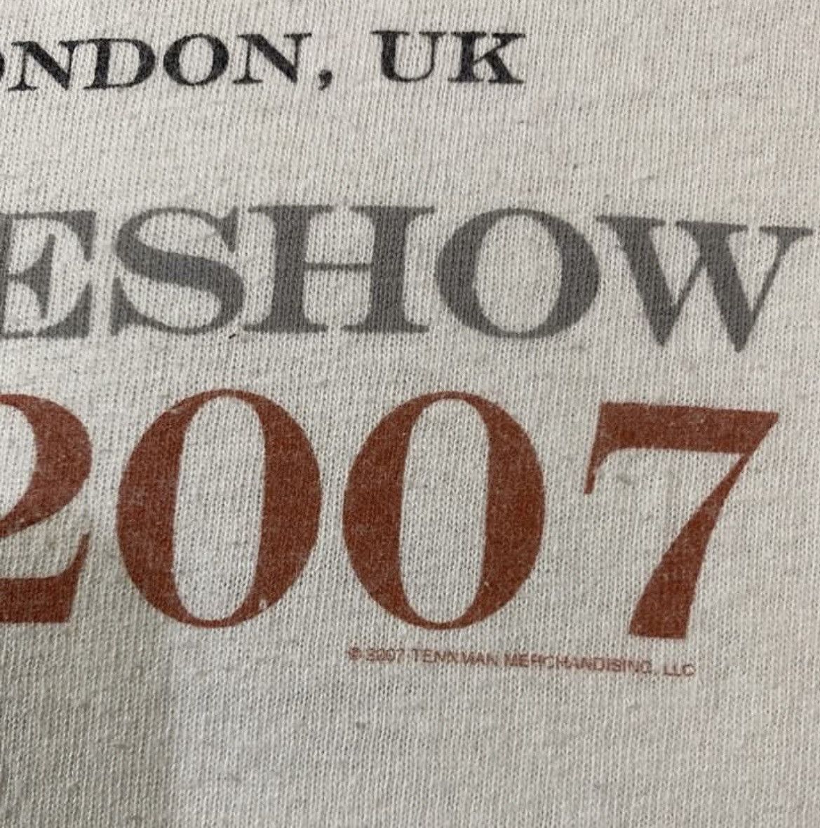 Vintage Vintage Justin Timberlake Tour 2007 Tee Size US XXS / EU 40 - 3 Thumbnail