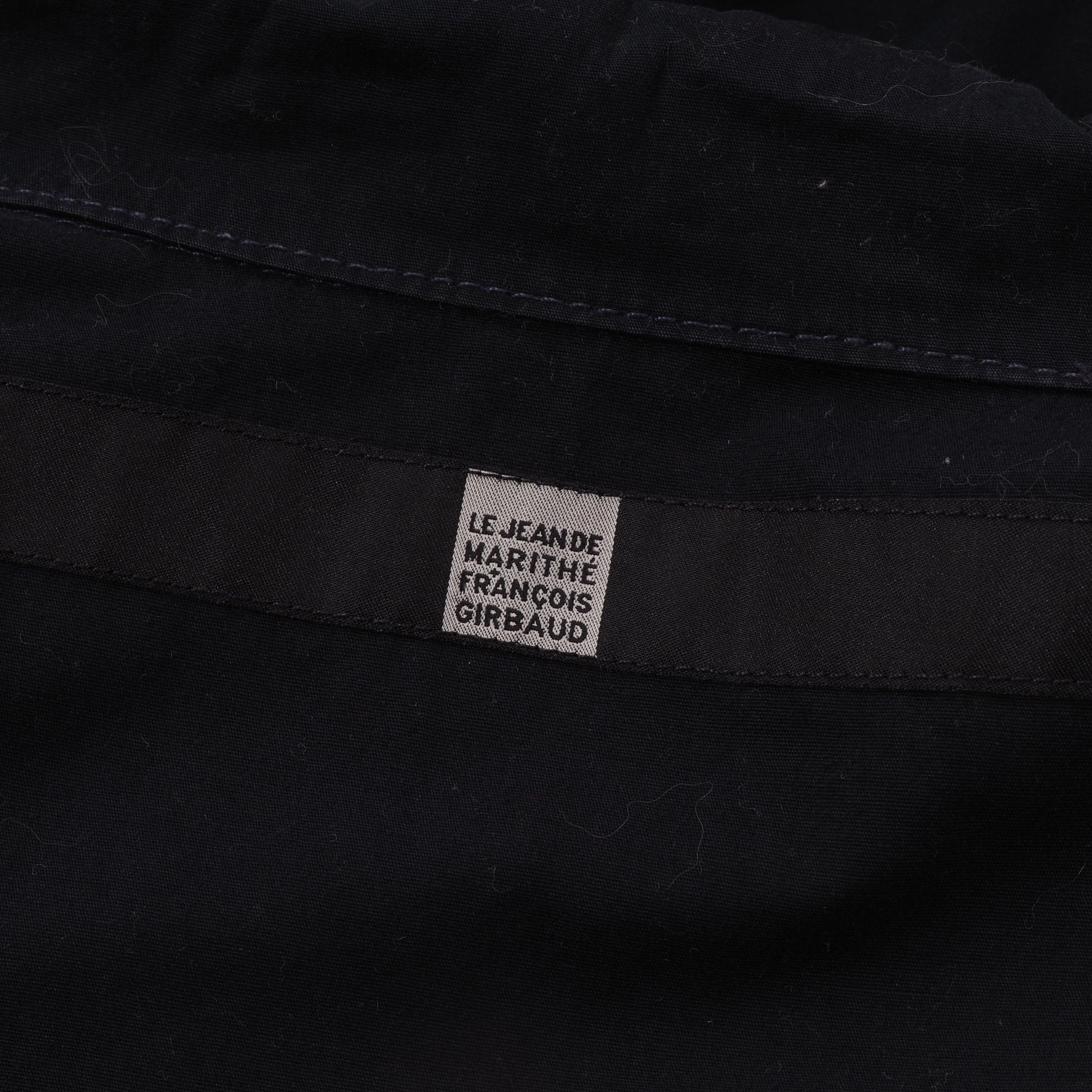 Marithe + Francois Girbaud × Vintage Marithe Francois Girbaud Vintage Navy Blue Over Coat Jacket Size M / US 6-8 / IT 42-44 - 7 Thumbnail