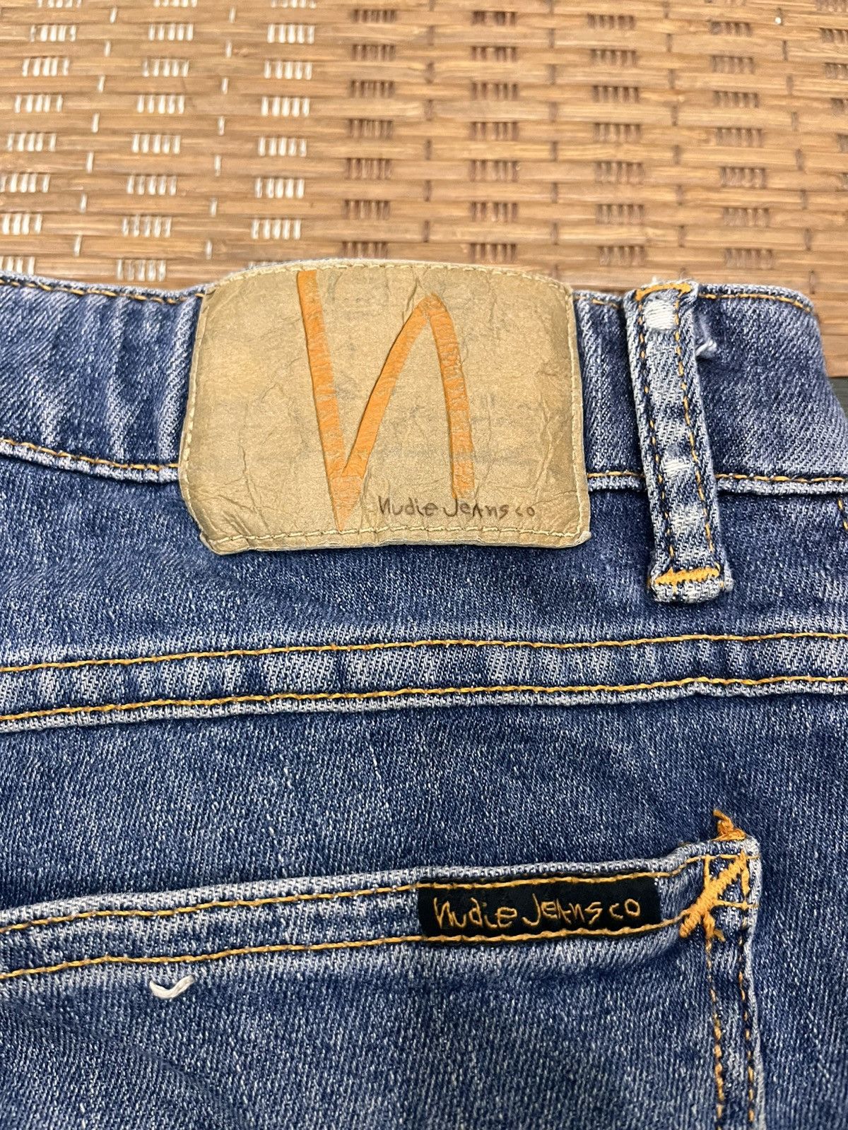 Nudie Jeans Nudie Jeans Skinny Lin Denim Size US 30 / EU 46 - 10 Thumbnail