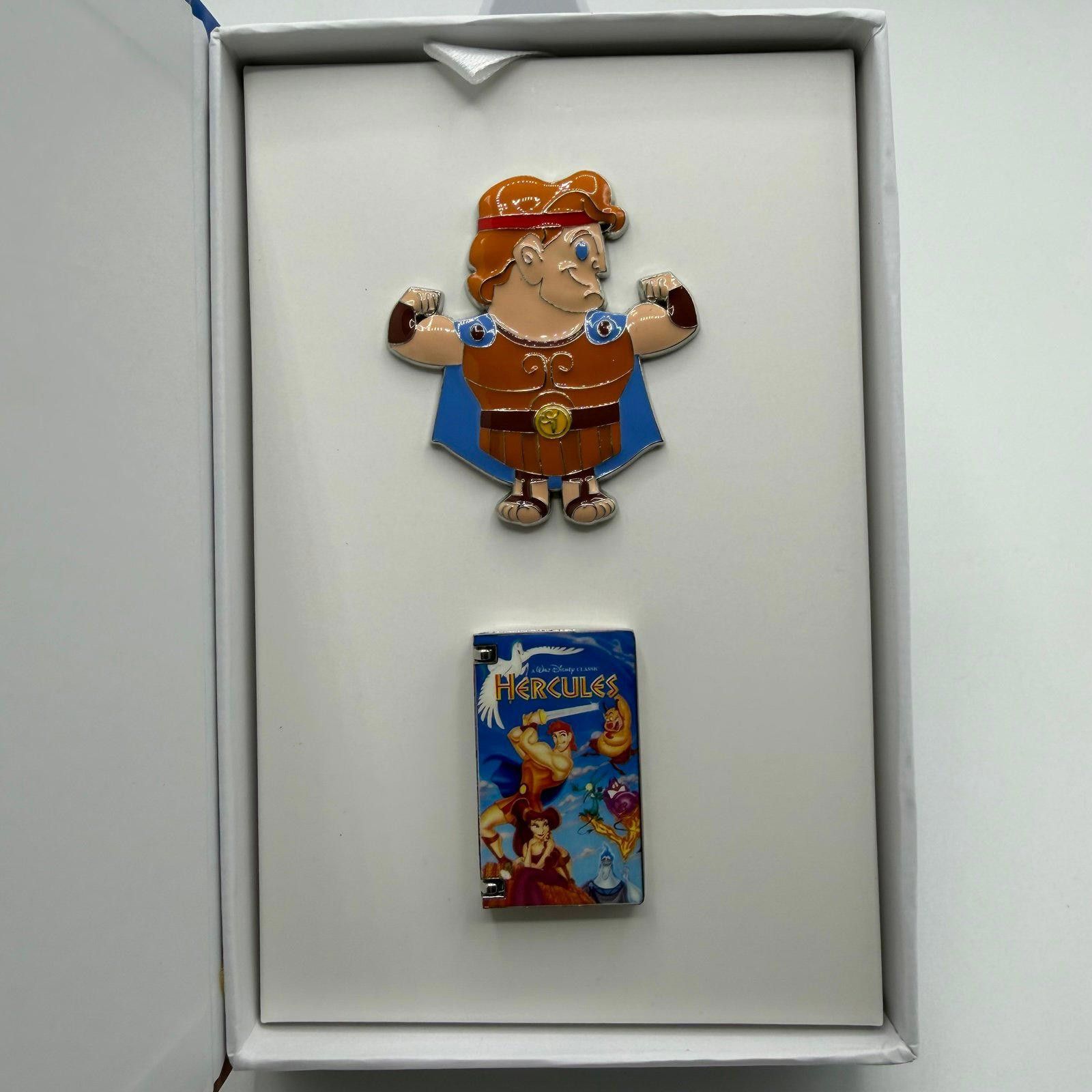 Disney Disney Pin - Hercules - VHS Two Pin Set with Collectors Box Size ONE SIZE - 1 Thumbnail