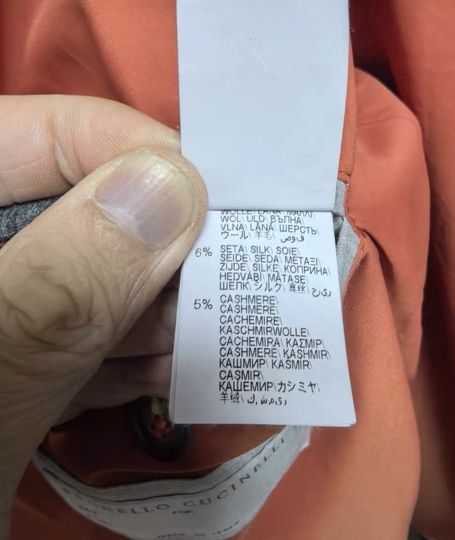 Brunello Cucinelli Brunello Cucinelli Men's Cashmere Down Jacket Size US XL / EU 56 / 4 - 9 Thumbnail