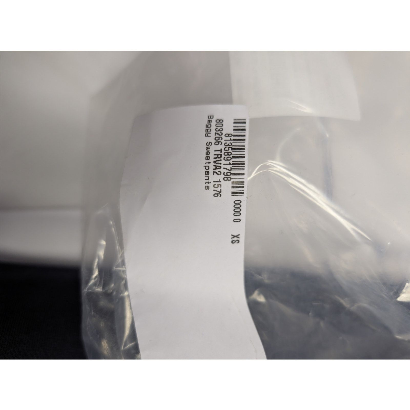 Balenciaga o1rshd1 Baggy Sweatpants in Washed Black Size US 28 / EU 44 - 24 Thumbnail