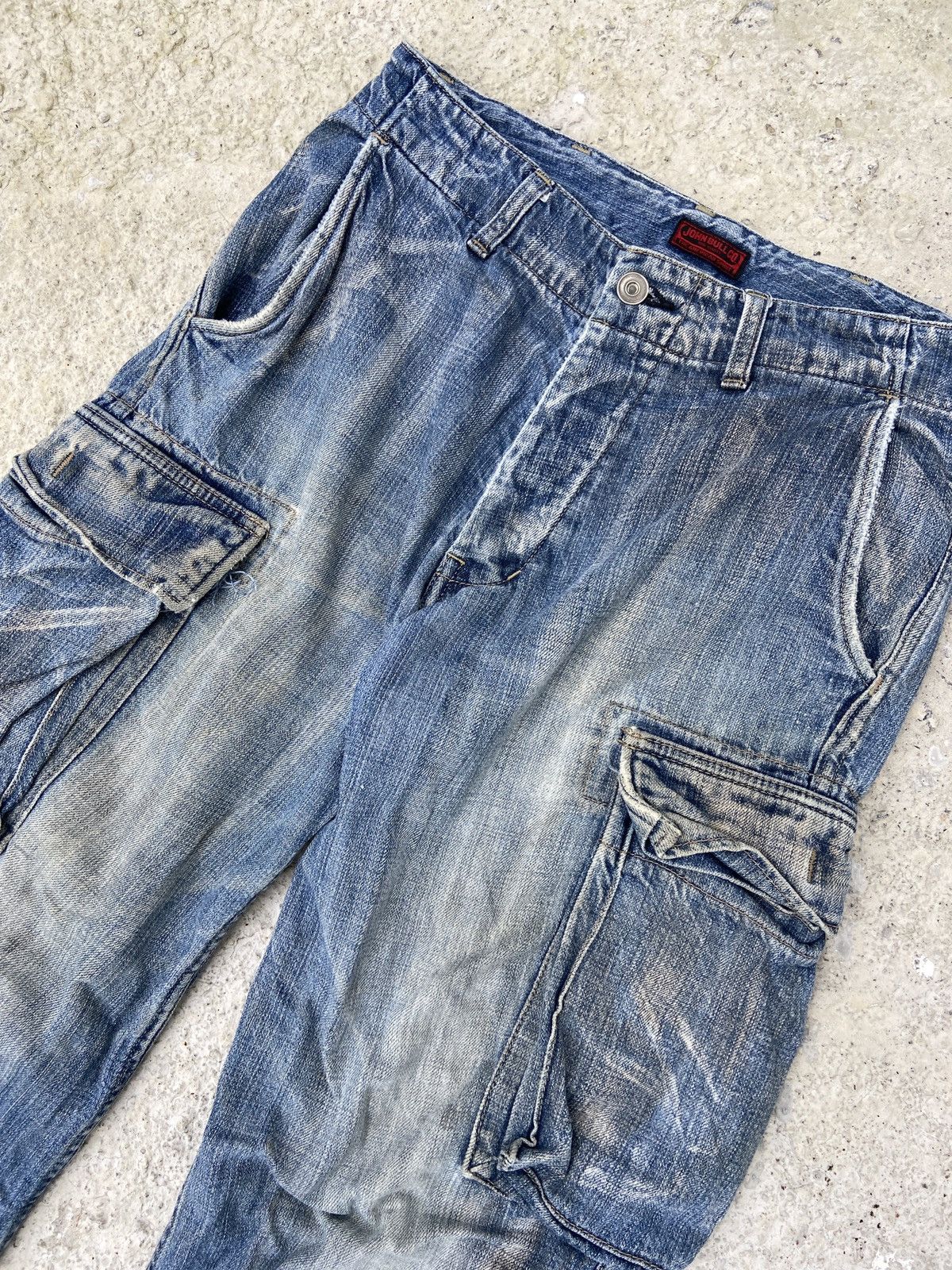 Japanese Brand × Johnbull × KOJIMA GENES Baggy Johnbull Cargo Denim Size US 30 / EU 46 - 5 Thumbnail