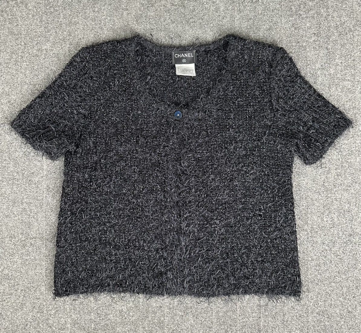 Chanel Chanel - Karl Lagerfeld S/S99 Glitter Camisole Knit Blouse Size S / US 4 / IT 40 - 1 Thumbnail