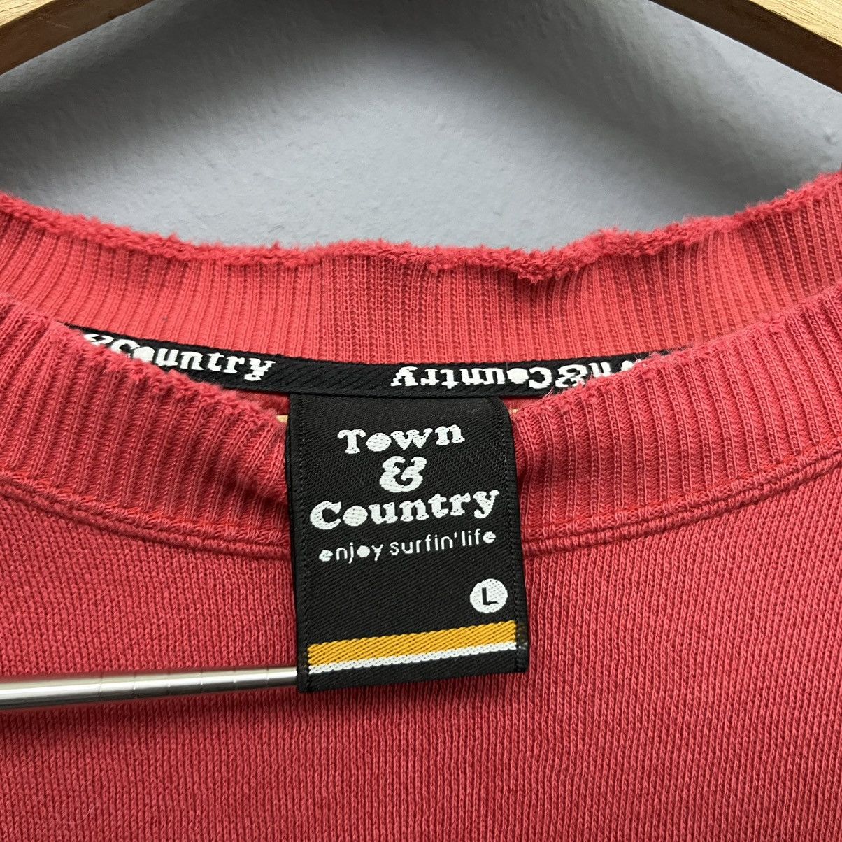 Other Town & Country Surf Flames Crewneck Sweatshirt Size US XL / EU 56 / 4 - 6 Thumbnail