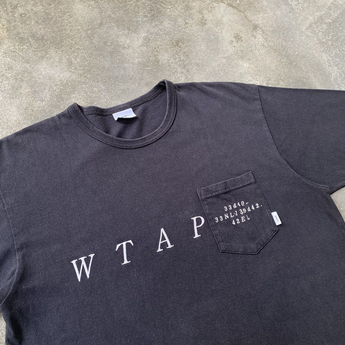 Wtaps Vintage Wtaps Design Pocket faded Tee Size US S / EU 44-46 / 1 - 3 Thumbnail