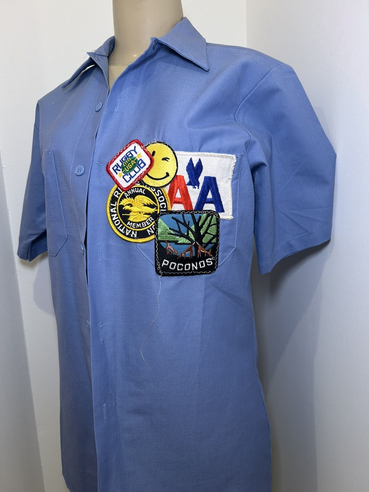 Vintage Unisex Vintage Scattered Patch WorkShirt Size US S / EU 44-46 / 1 - 2 Thumbnail