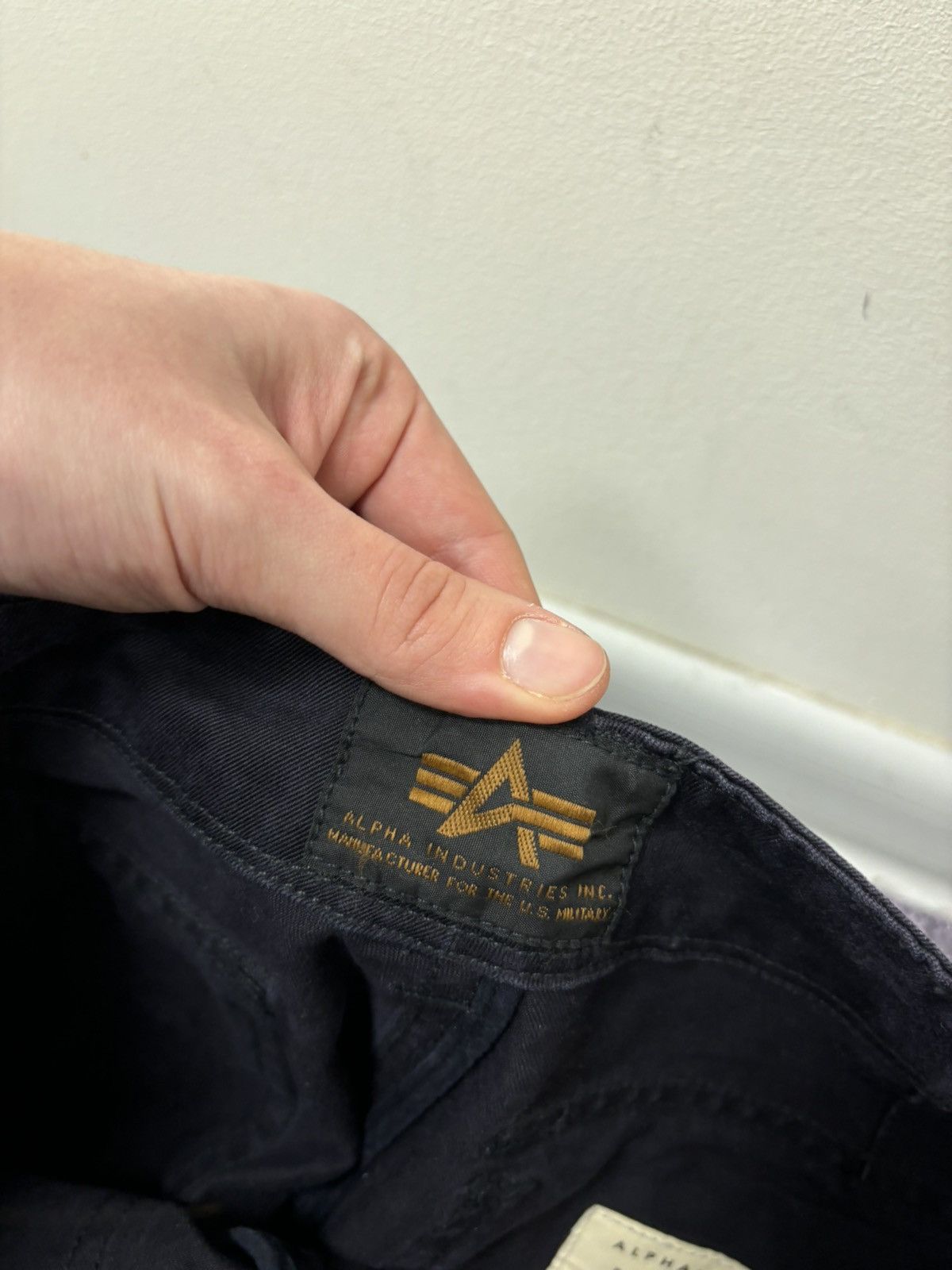 Alpha Industries Vintage Alpha Industries Men’s Navy Military Pants Trousers Size US 28 / EU 44 - 9 Thumbnail