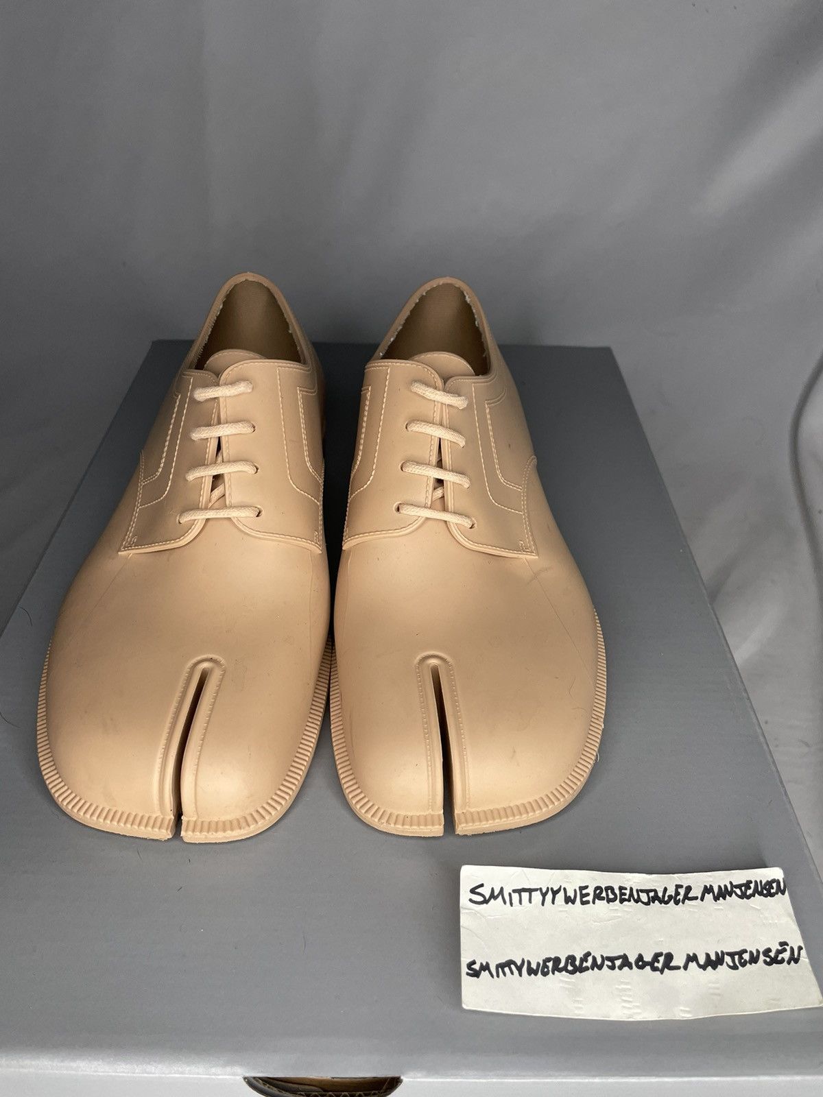 Maison Margiela Maison Margiela Rubber Tabi Derbys Size US 6 / IT 36 - 3 Thumbnail