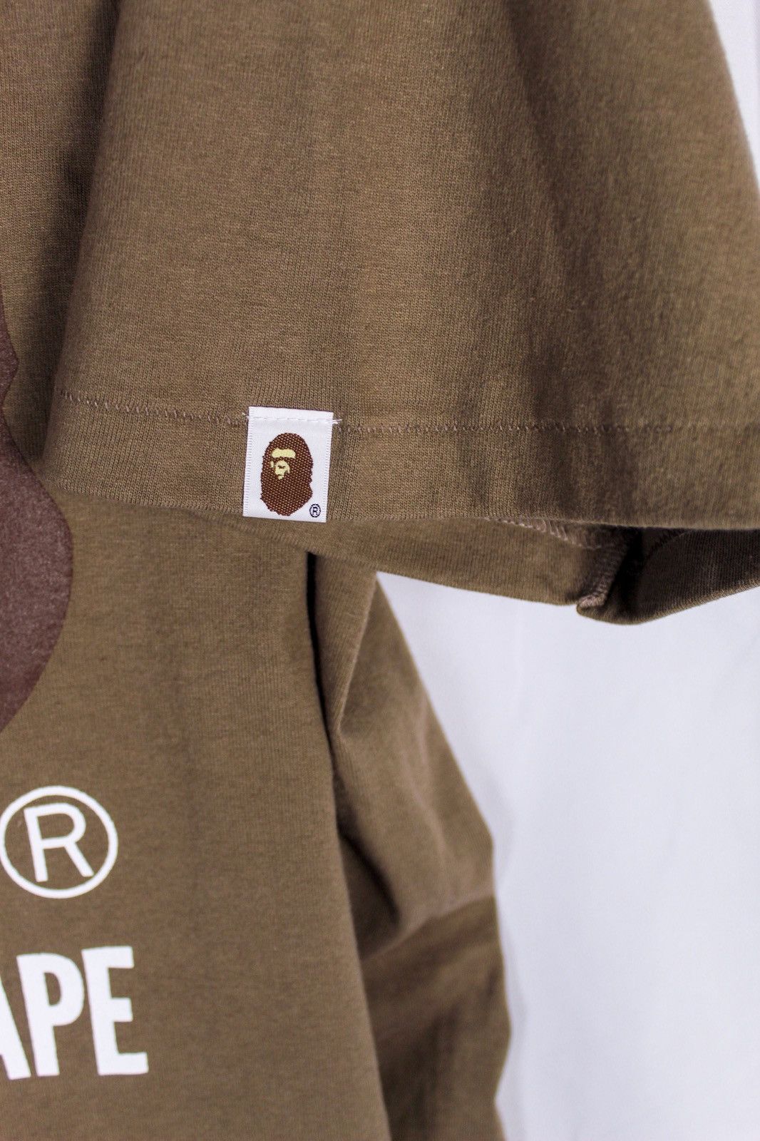 Bape BAPE Big Ape Head Tee Brown Size US XXL / EU 58 / 5 - 2 Thumbnail