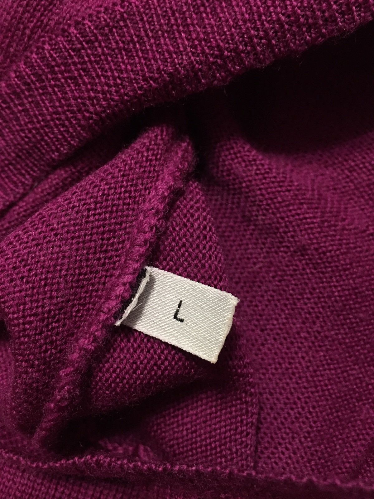Frankie Morello Frankie Morello Milan Purple Wool Designer Sweater Size L Size L / US 10 / IT 46 - 13 Thumbnail