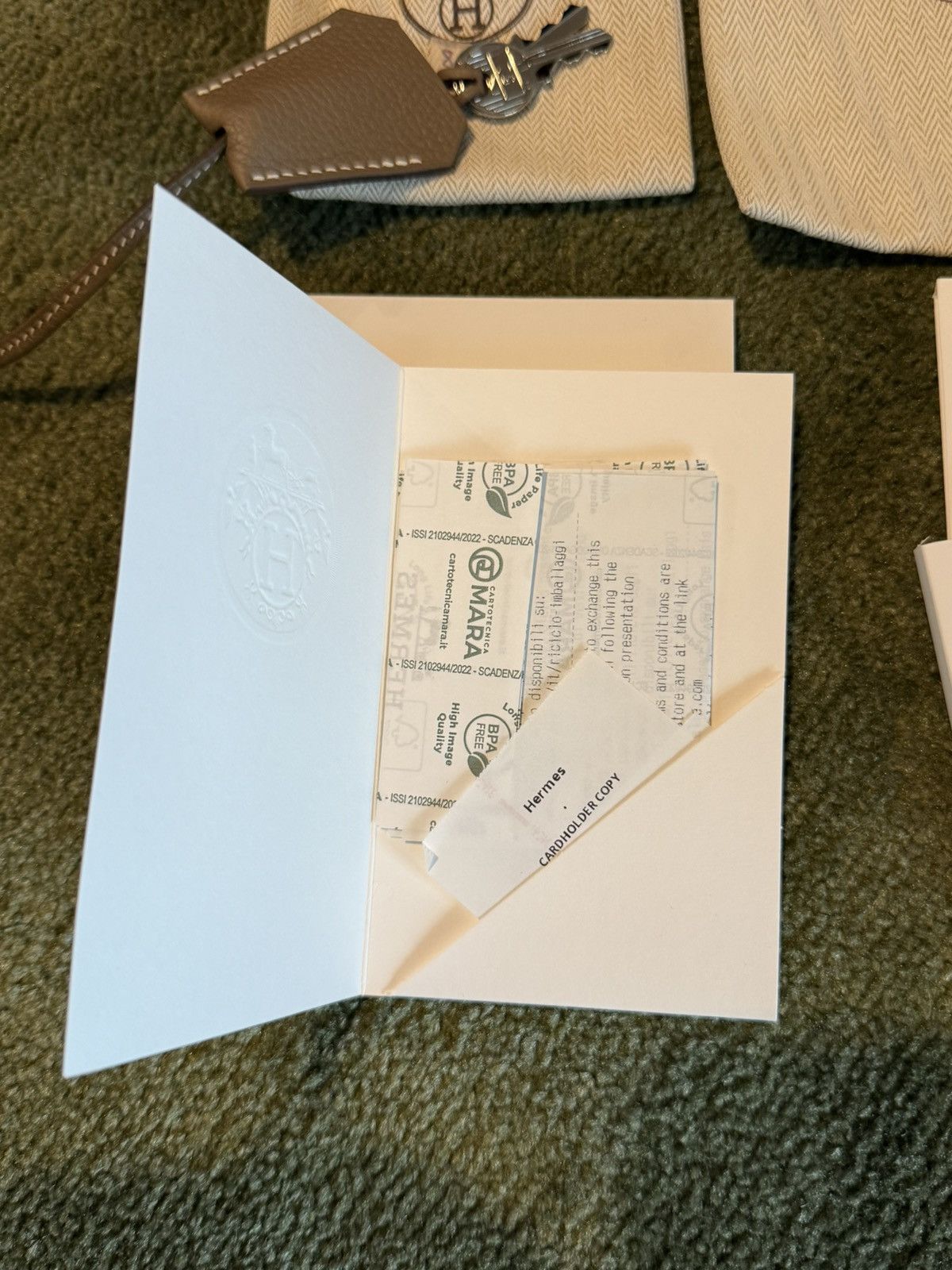 Hermes Hermès MAXI Kelly 42 Togo Leather Étoupe Size 42 - 11 Thumbnail