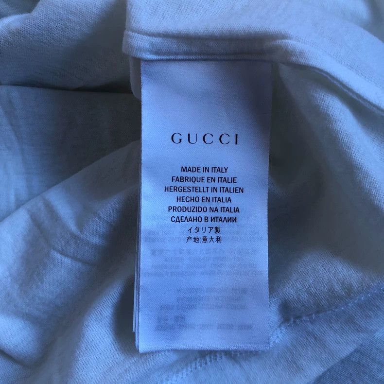 Gucci Gucci Paradise girl flower logo pattern short-sleeved T-shi Size US XL / EU 56 / 4 - 5 Thumbnail