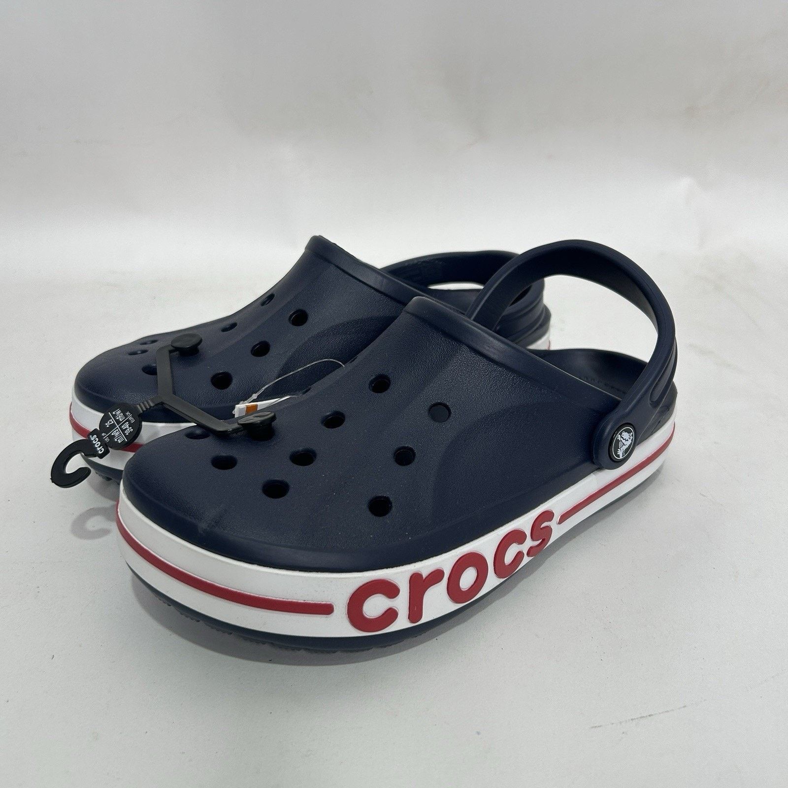 Crocs Crocs Bayaband Clogs "Navy/Pepper" 205089-4CC Size US 9 / IT 39 - 3 Thumbnail