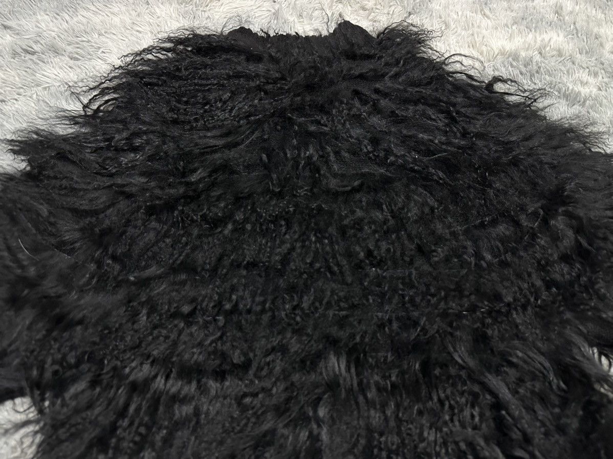 Emporio Armani 🔥Aw2010 Emporio Armani Mongolian Lamb Fur Short Sweater Size US M / EU 48-50 / 2 - 14 Thumbnail