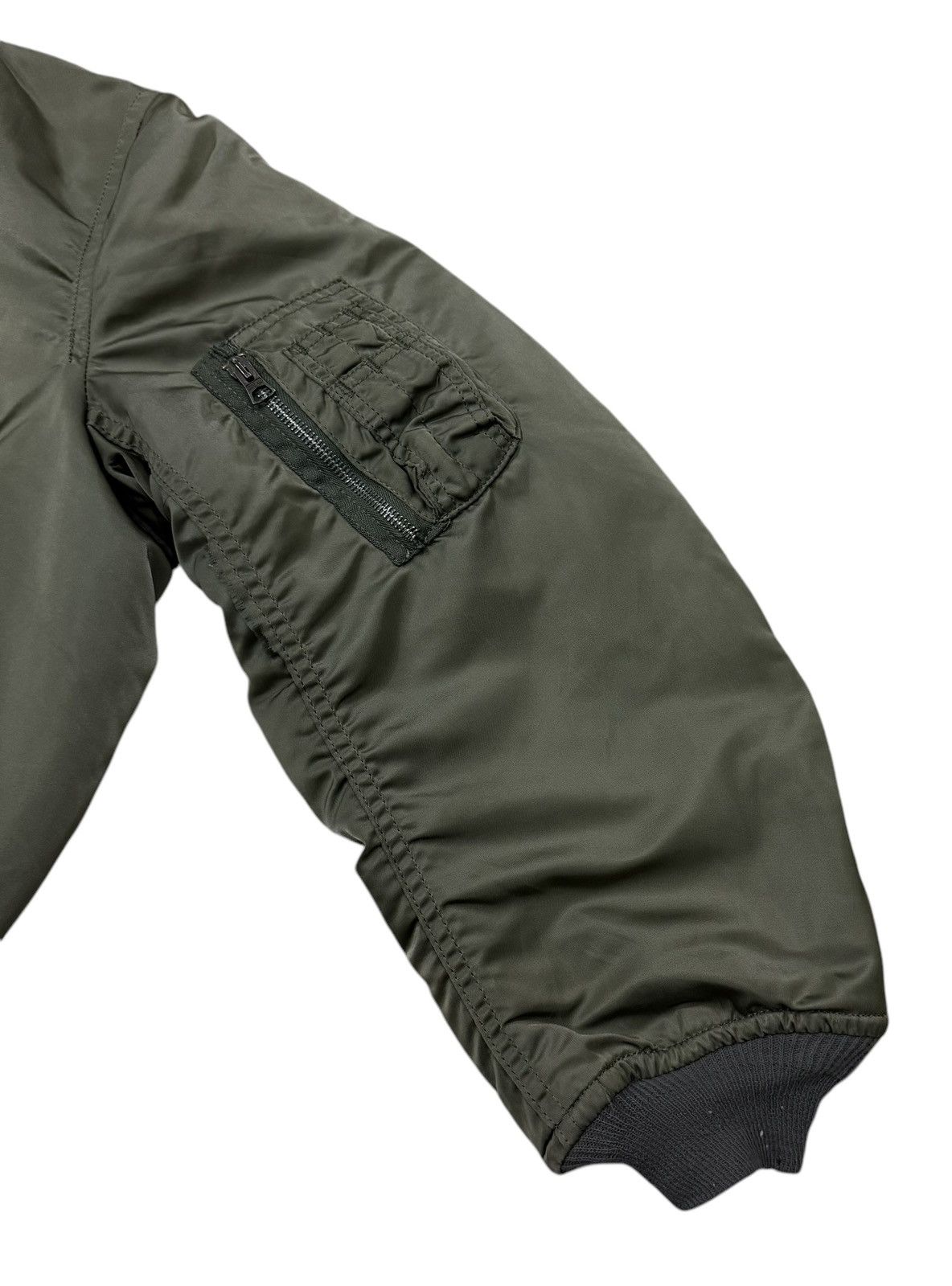 Alpha Industries Vintage Alpha Industries Reversible Bomber Jacket Size US XL / EU 56 / 4 - 7 Thumbnail