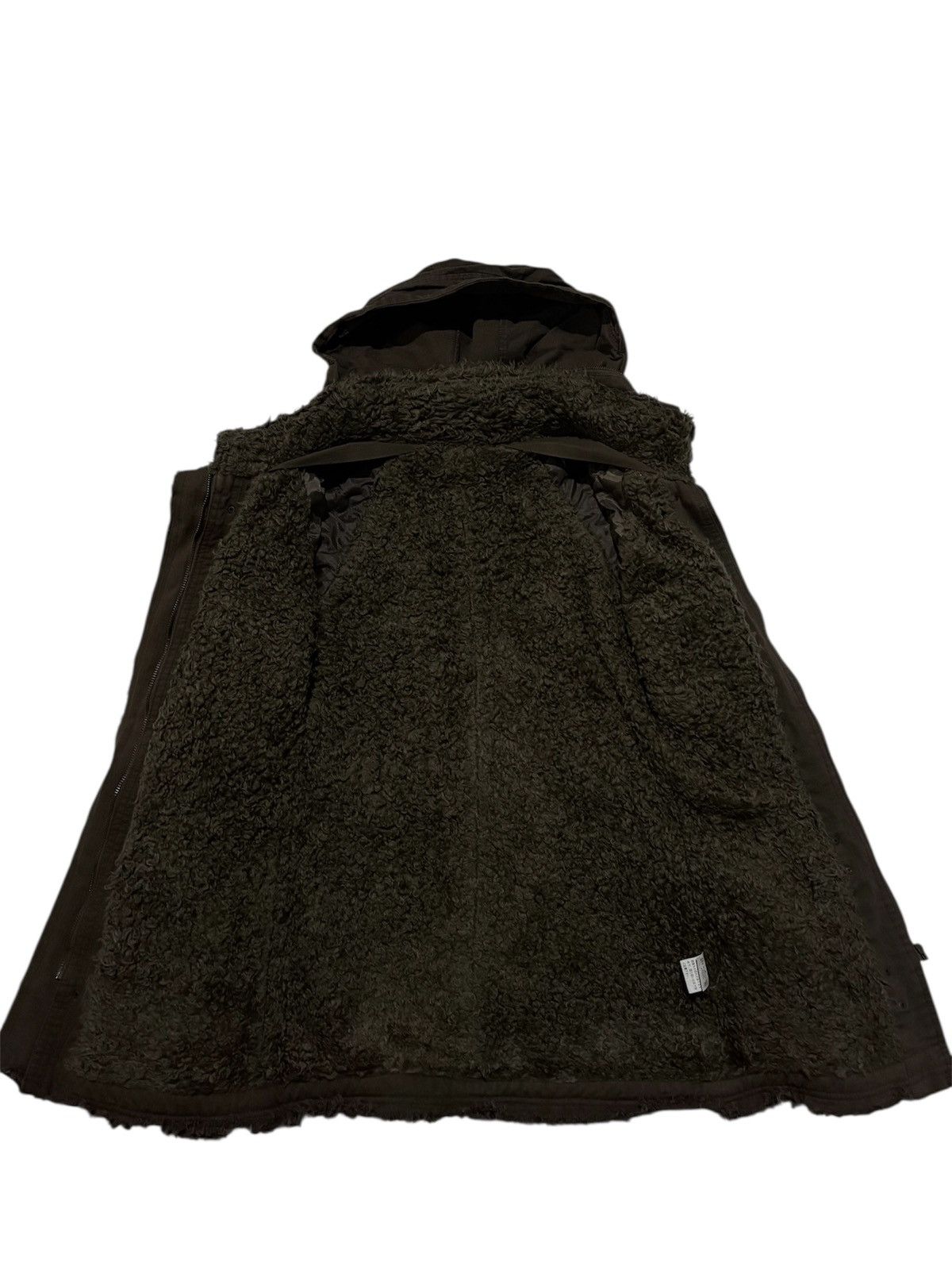 Tornado Mart Faux fur Parka fireman claps Bono Jacket Vkei gyaru style Size S / US 4 / IT 40 - 5 Thumbnail