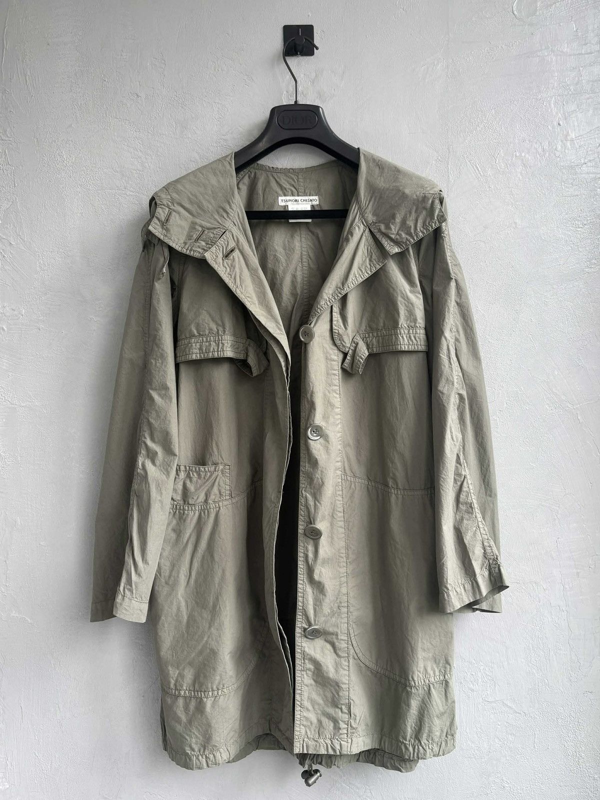 Tsumori Chisato Tsumori Chisato Hooded Safari Coat Size US M / EU 48-50 / 2 - 2 Thumbnail