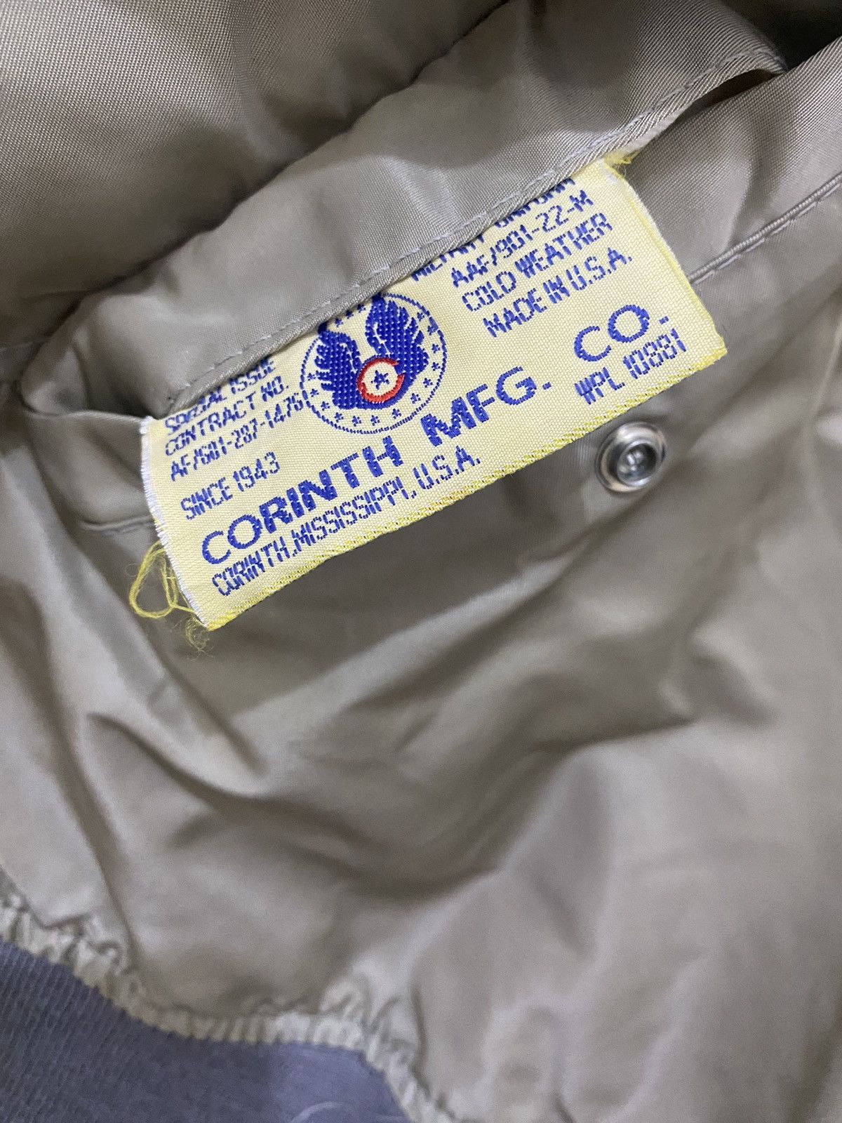 Alpha Industries × Pherrow's Vtg 80s Corinth Special Issue USAF MA-1 Bomber Jacket Size US S / EU 44-46 / 1 - 8 Thumbnail