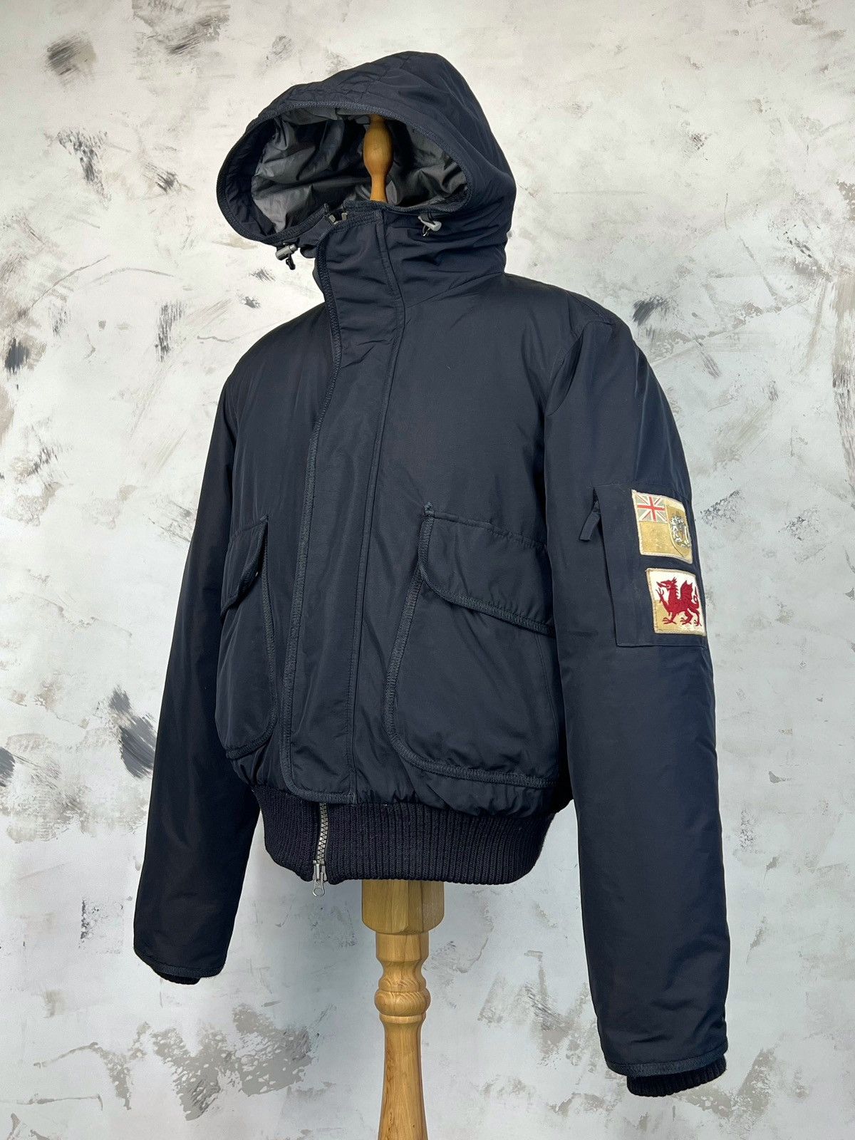 Japanese Brand Kejo Down Bomber Puffer Jacket Size M - L Size US L / EU 52-54 / 3 - 2 Thumbnail