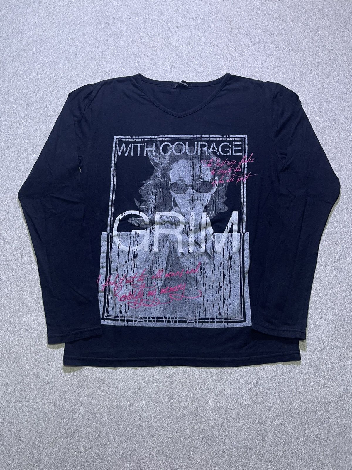 Japanese Brand Y2K HIT CONNECTION long sleeve tshirt Size US M / EU 48-50 / 2 - 1 Thumbnail