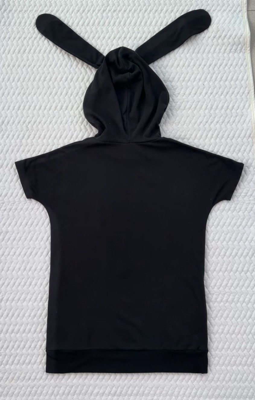 Super Lovers Super Lovers Bunny Hoodie Black Pink Logo Y2K Japan Size M / US 6-8 / IT 42-44 - 7 Thumbnail