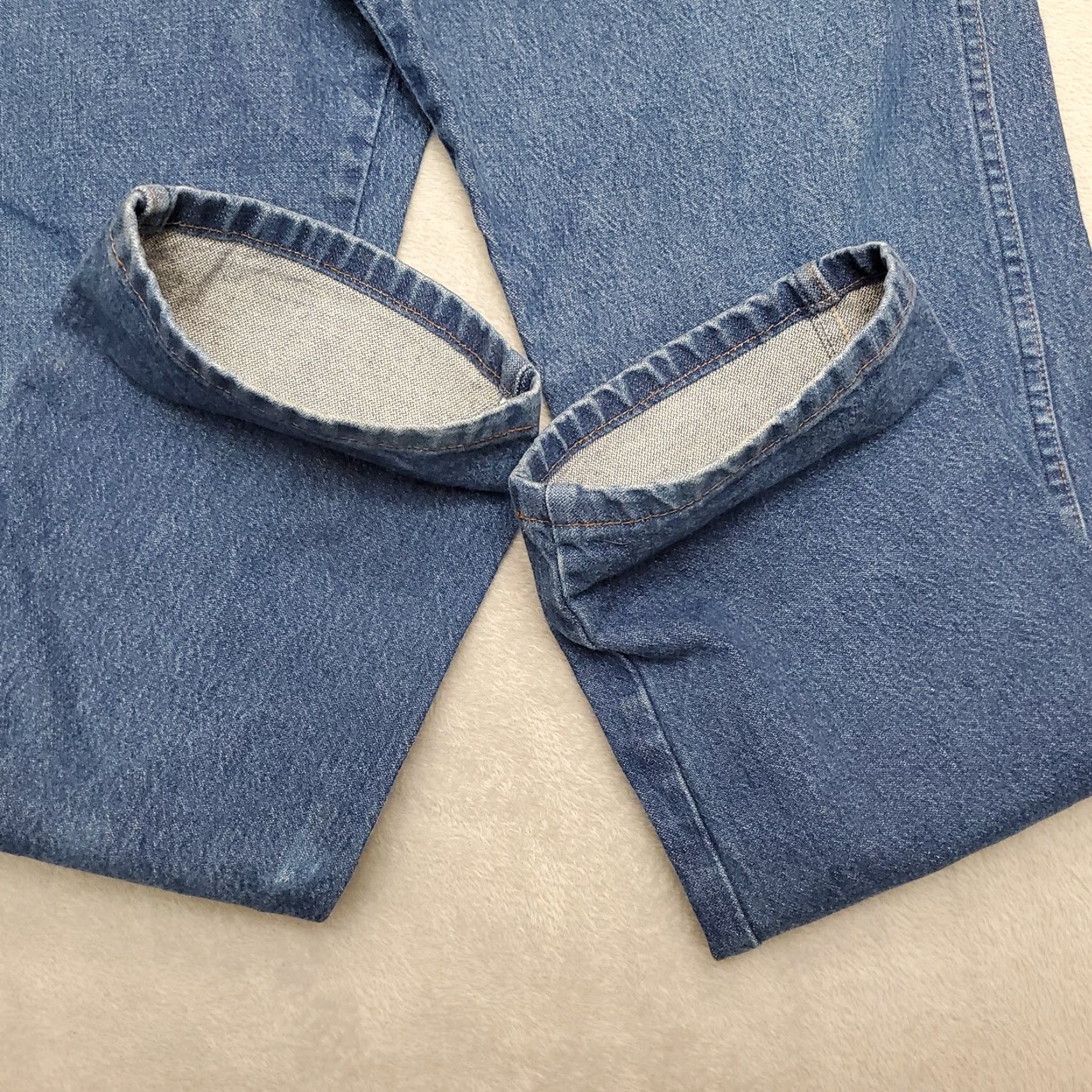 Wrangler VINTAGE Wrangler Jeans Men 36x30 Blue Denim Faded Cowboy Western Ranchwear Pants Jeans Shirt? Size US 36 / EU 52 - 4 Thumbnail