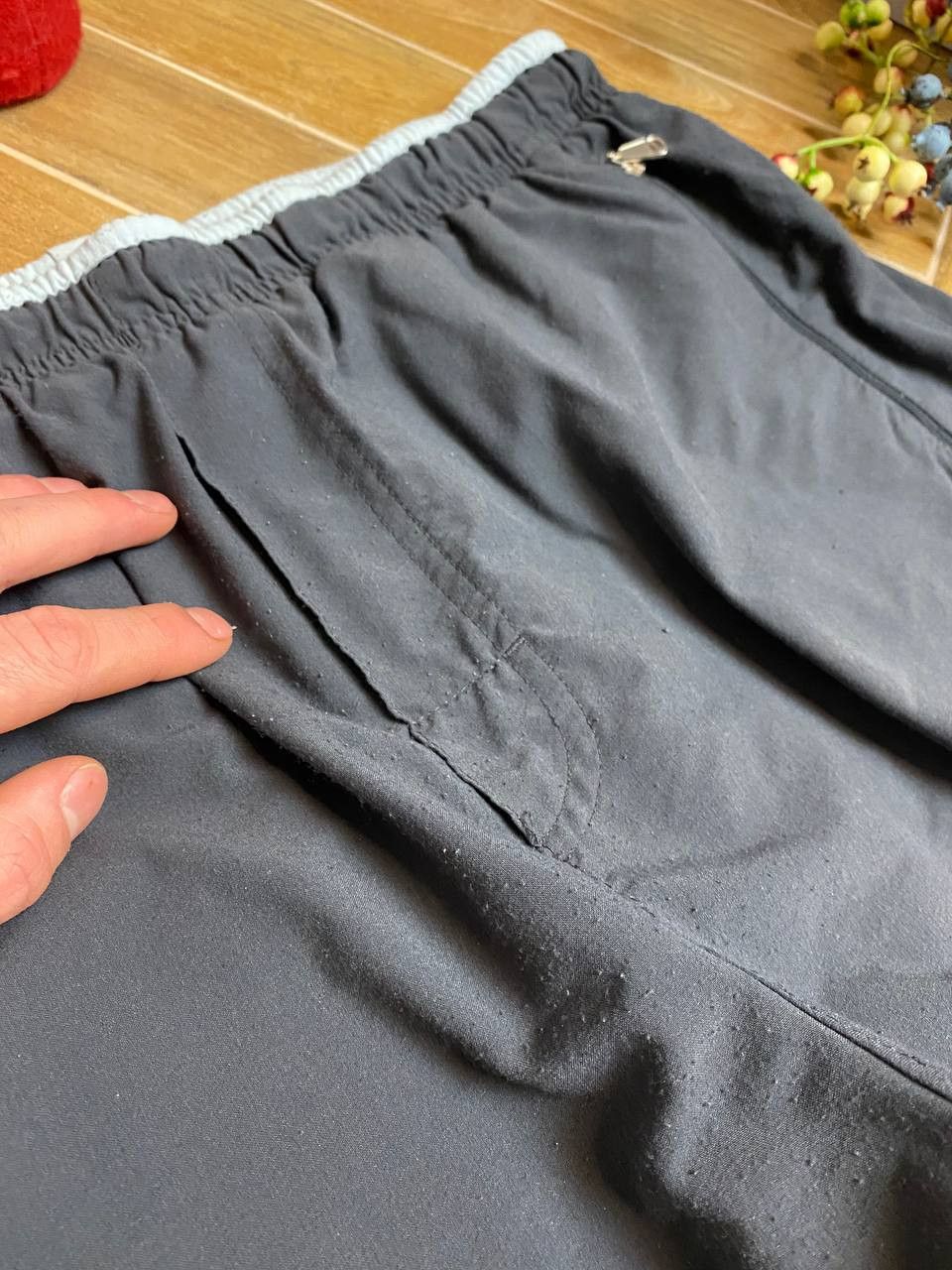 Nike × Vintage Nike Baggy Vintage Y2K Nylon Track Pants Size US 33 - 5 Thumbnail