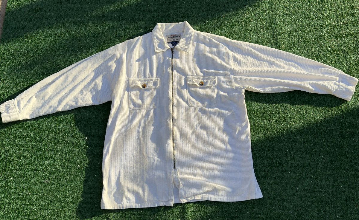 High Sierra High Sierra White Corduroy Jacket Size US L / EU 52-54 / 3 - 2 Thumbnail