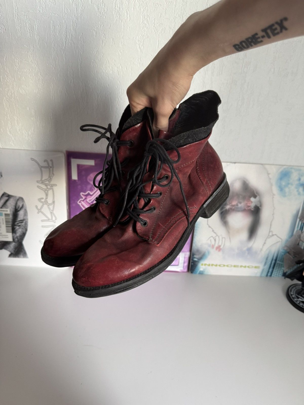 Japanese Brand Vintage A.S 98 Leather Ankle Boots Western Avantgarde Size US 8 / EU 41 - 13 Thumbnail