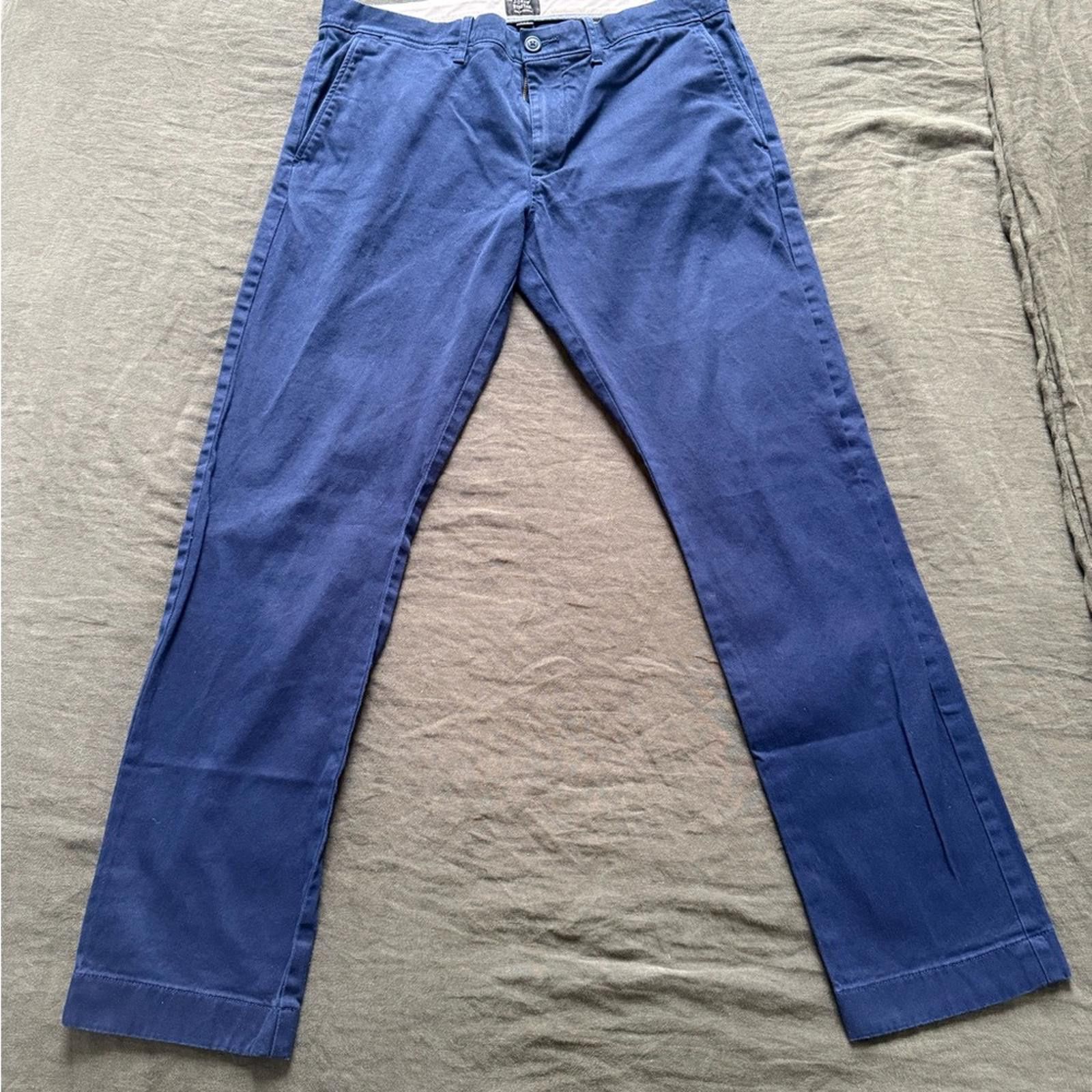 J.Crew J.Crew Navy Chinos 32x30 Size US 32 / EU 48 - 1 Thumbnail