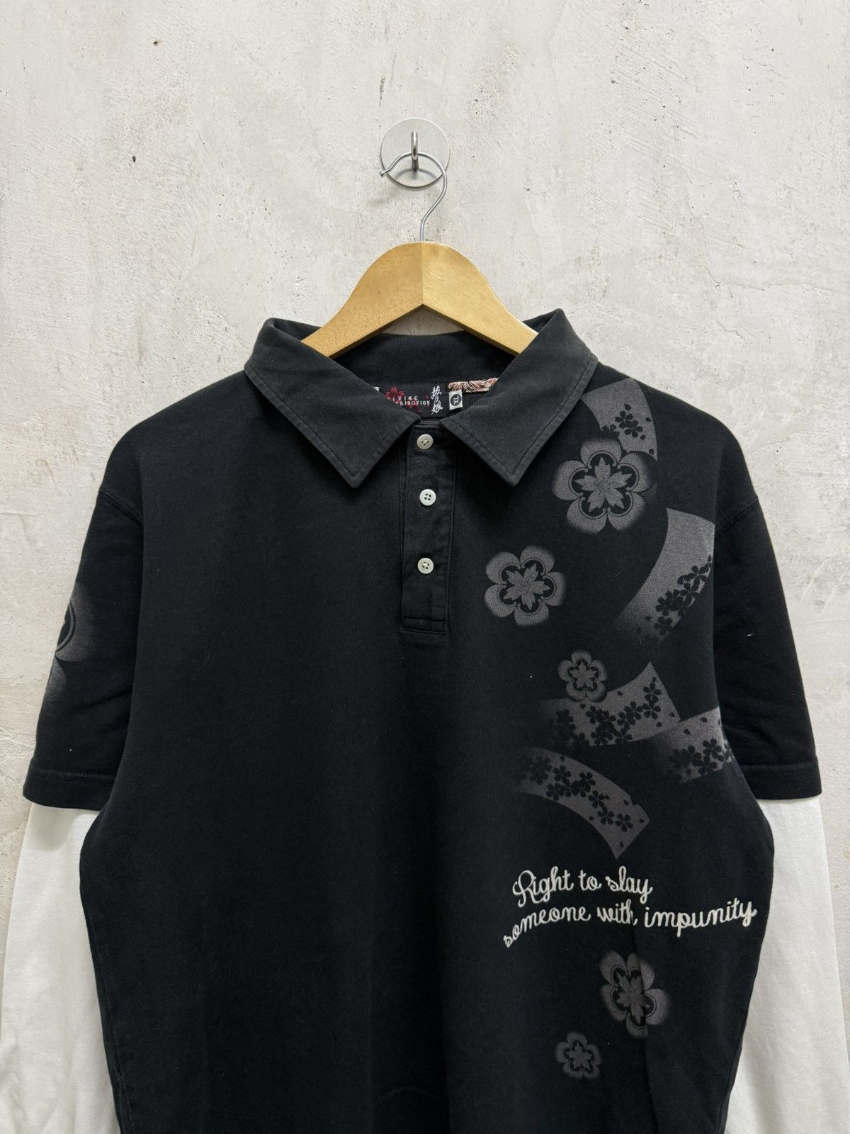 Hysteric Glamour 2000s Divine Retribution Geisha Double Layer Tees Size US XL / EU 56 / 4 - 4 Thumbnail