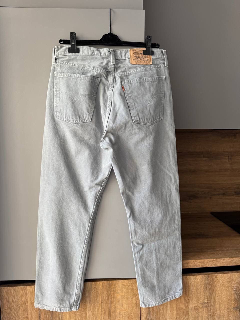Levi's Levis Vintage Orange Tab Gray Denim Pants 1990s Size US 36 / EU 52 - 4 Thumbnail