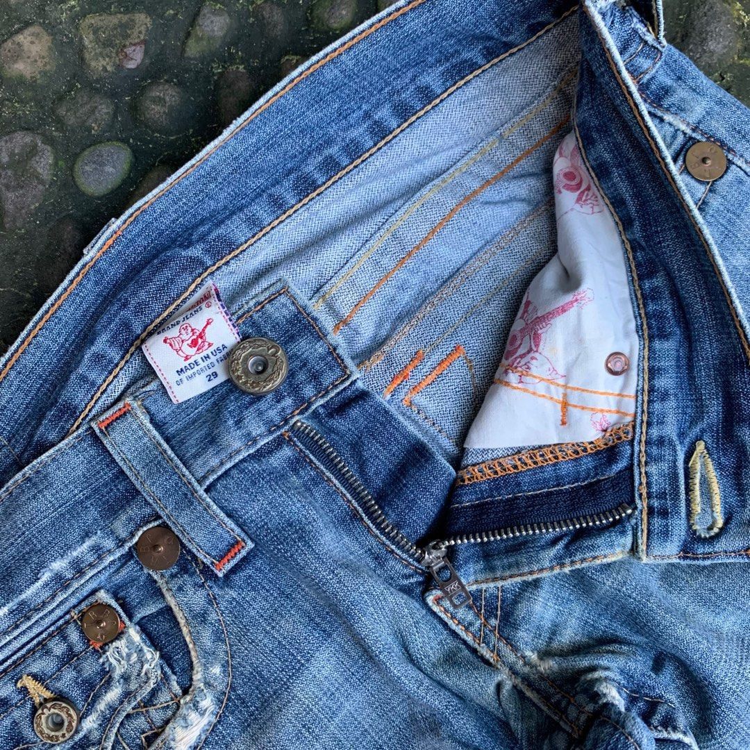 Hysteric Glamour × True Religion 💥Flare💥True religion flare jeans original cutting Size US 33 - 2 Thumbnail