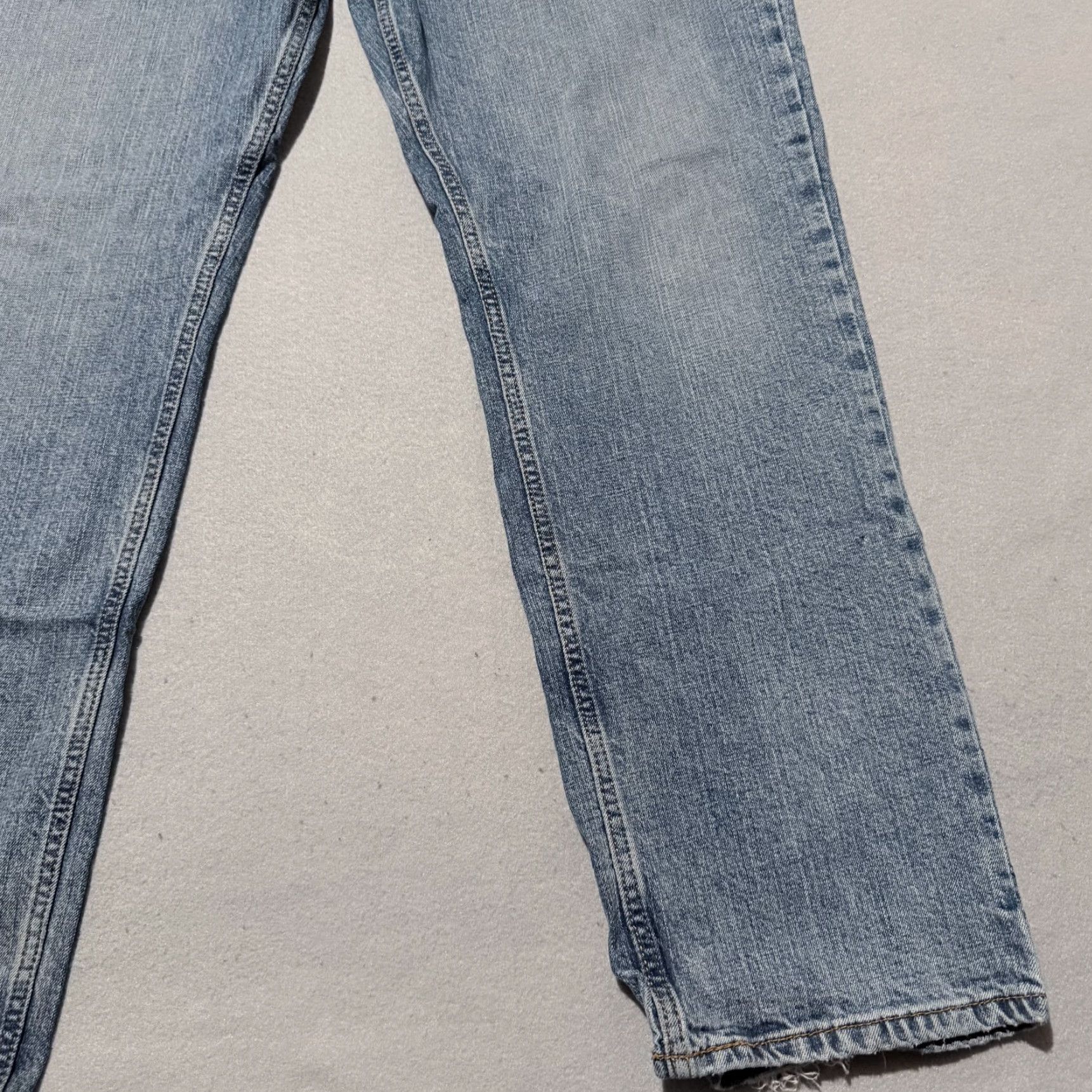 Vintage Arizona Jeans Jeans Men Blue Denim Stretch Mid Rise Straight 38x29 Modern 5-Pocket Mens Size US 38 / EU 54 - 6 Thumbnail