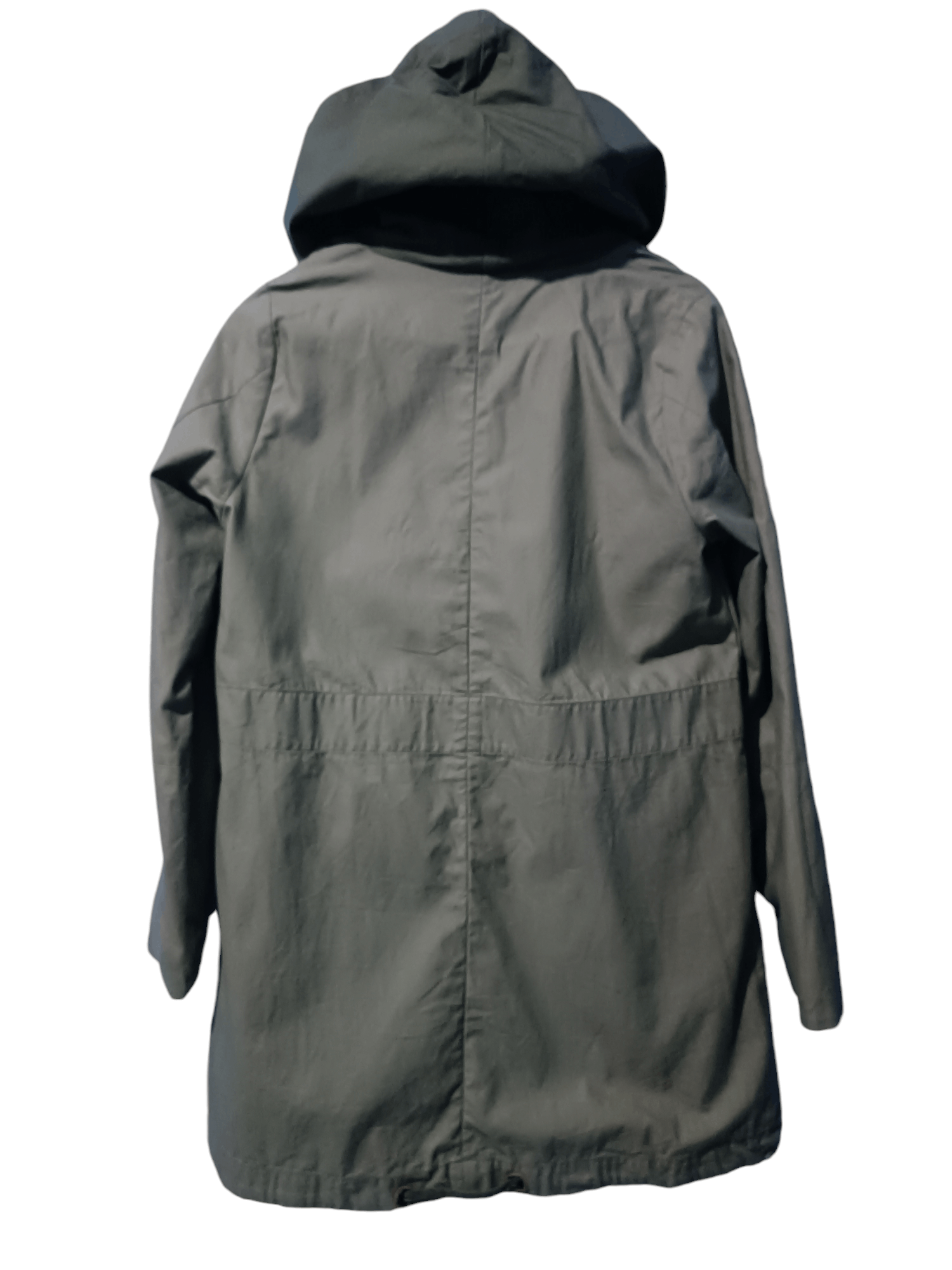 Japanese Brand Asymmetrical Front Cotton Fishtail Parka Jacket Size US L / EU 52-54 / 3 - 4 Thumbnail