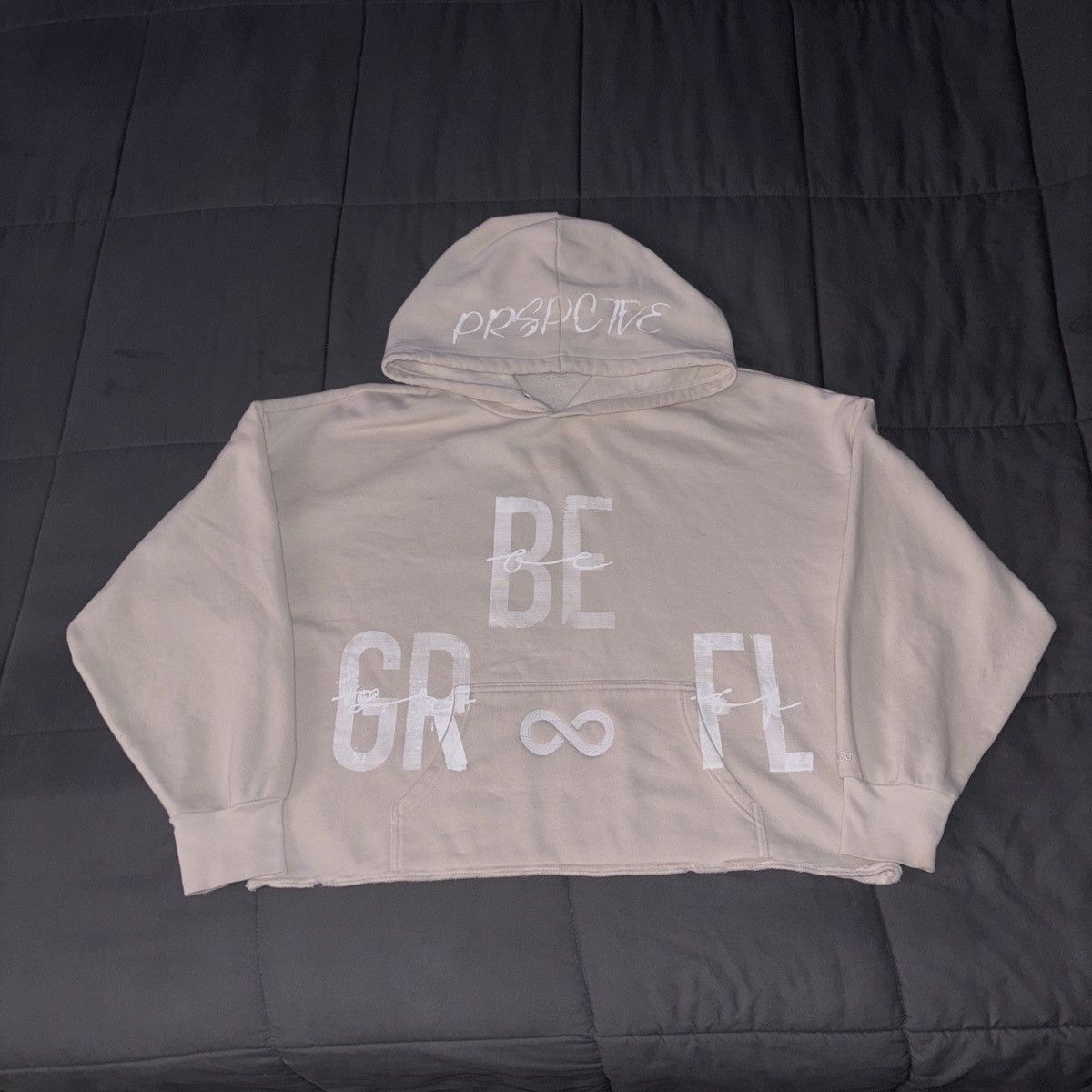 Other ‘PRSPCTVE’ Cream Hoodie (Custom-Made) Size US L / EU 52-54 / 3 - 1 Thumbnail