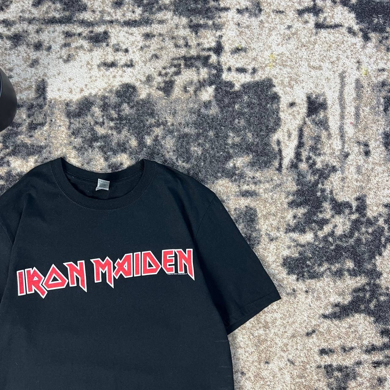 Iron Maiden Iron Maiden Big Logo Vintage Rock Band T-Shirt 1TS115 Size US M / EU 48-50 / 2 - 2 Thumbnail