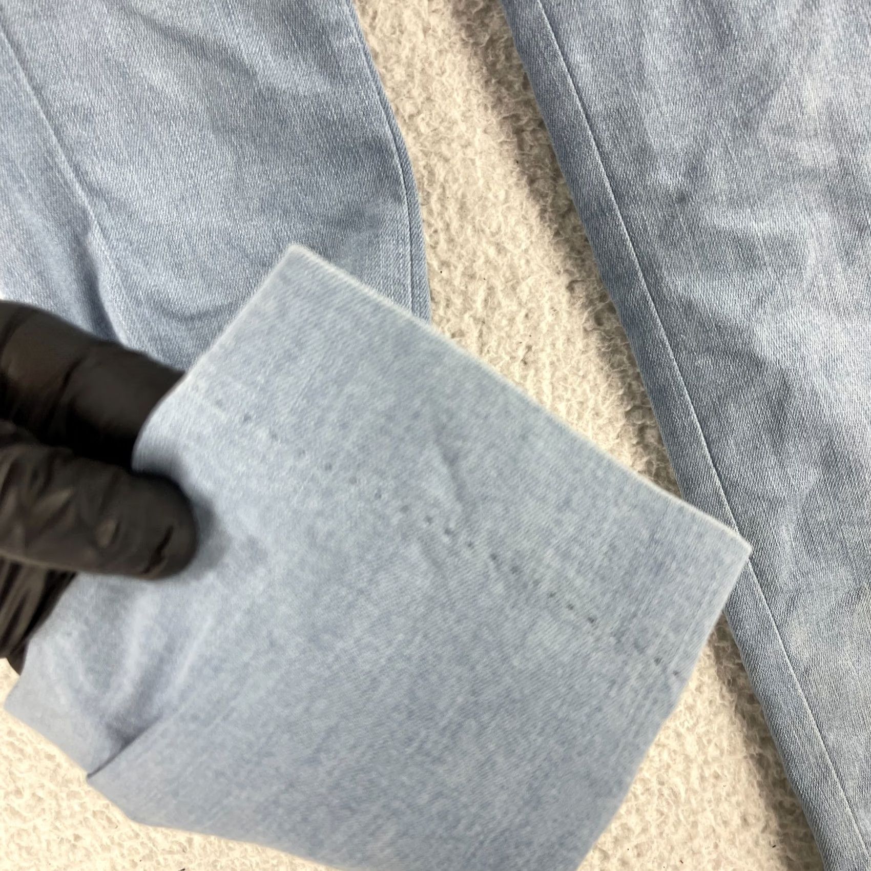 Rag & Bone Rag & Bone Pants Womens Size 4 Blue Denim Mid-Rise Straight Stretch Casual Size 27" / US 4 / IT 40 - 6 Thumbnail