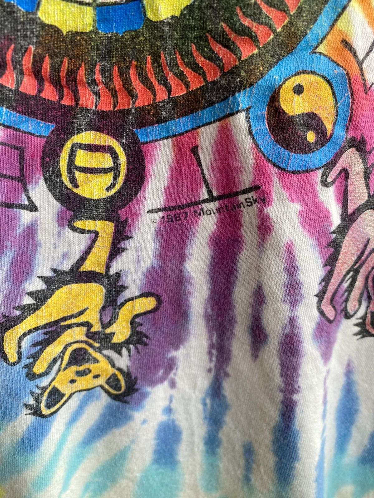 Band Tees × Grateful Dead × Vintage 🔥🔥RARE Vintage 80's Grateful Dead band tee Size US M / EU 48-50 / 2 - 7 Thumbnail