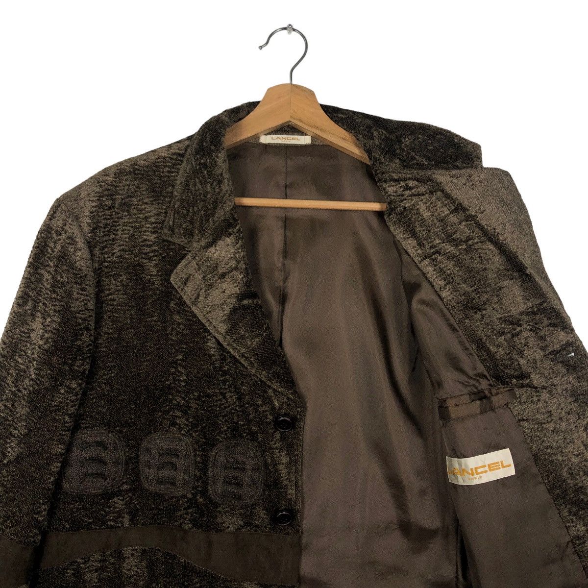 Japanese Brand 🔥90’s Vintage Navajo Velvet Jacket Lancel Paris Size US L / EU 52-54 / 3 - 9 Thumbnail