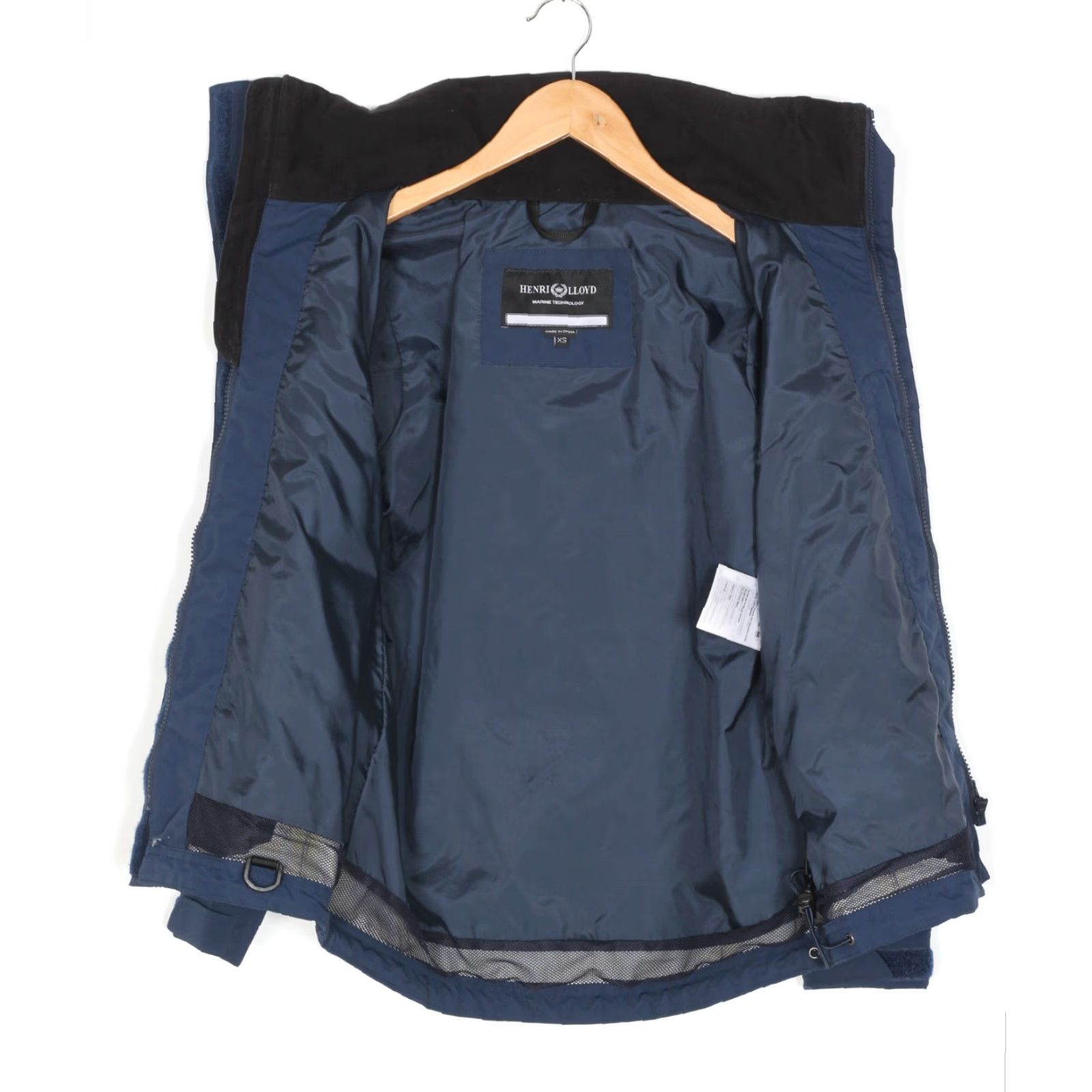 Henri Lloyd HENRI LLOYD Hooded Waterproof Sailing Jacket Women XS Blue MJ5742 Size XS / US 0-2 / IT 36-38 - 4 Thumbnail