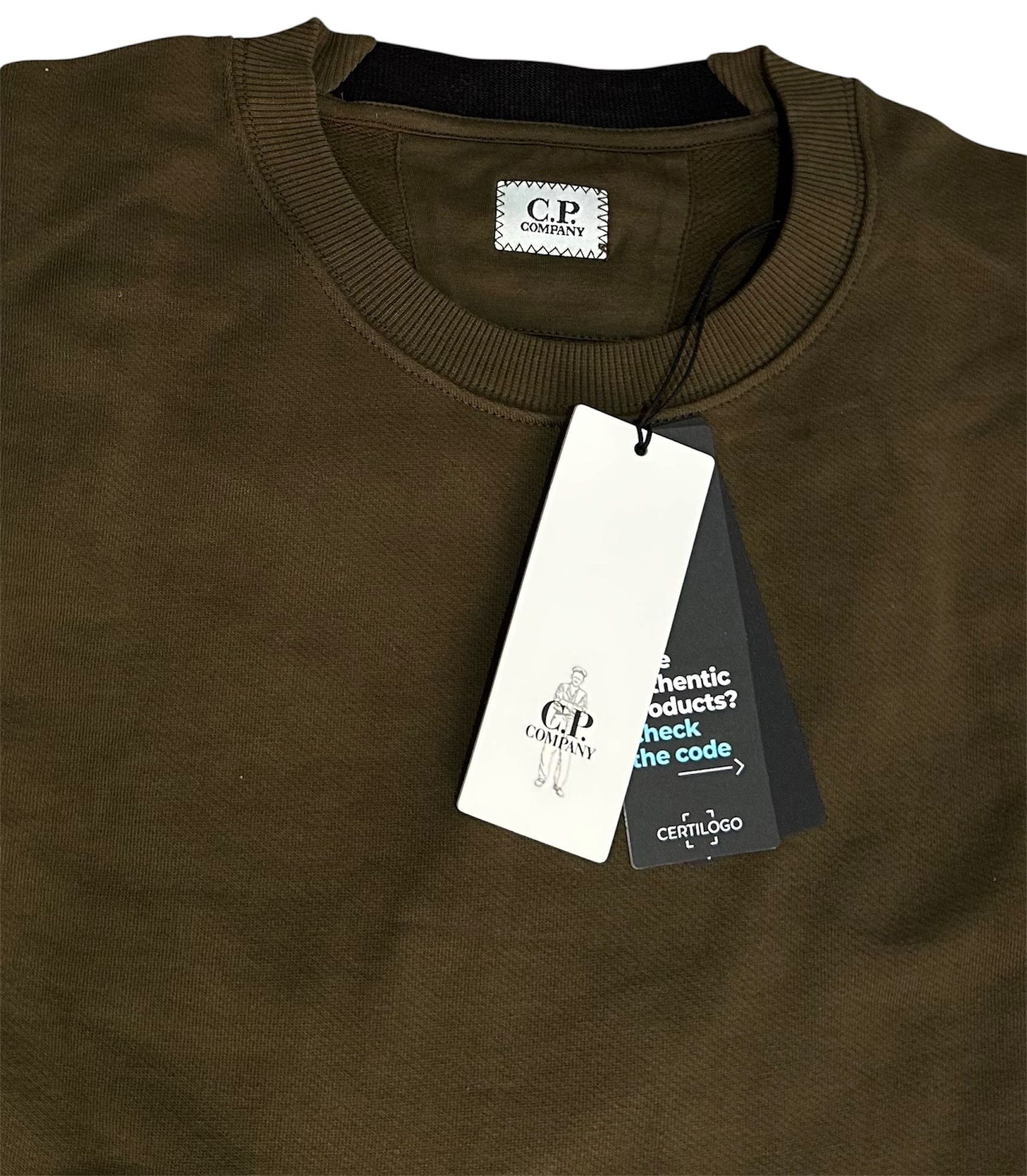 C.P. Company Diagonal Raised Fleece Sweatshirt Size US L / EU 52-54 / 3 - 6 Thumbnail