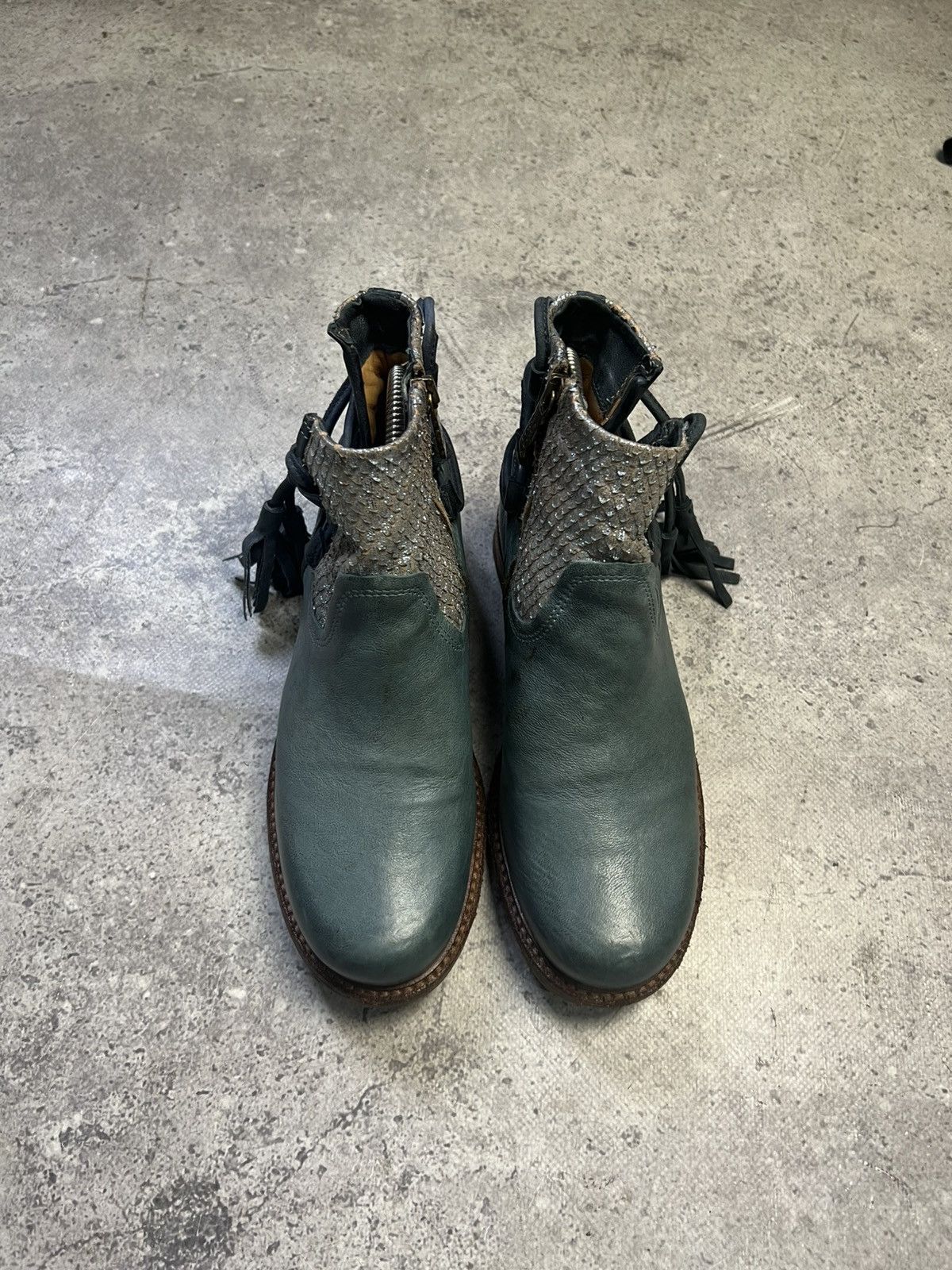 A.S.98 A.S.98 Avantgarde Boho Leather Boots Size 36 Size US 6 / IT 36 - 2 Thumbnail