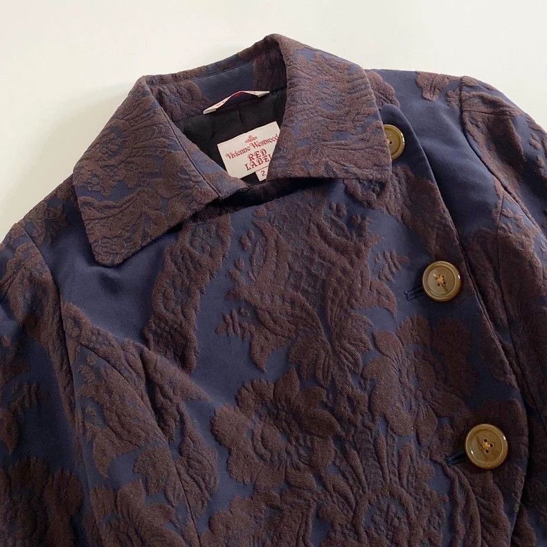 Vivienne Westwood Vivienne Westwood A slanted lapel embroidered suit jacket Size M / US 6-8 / IT 42-44 - 3 Thumbnail