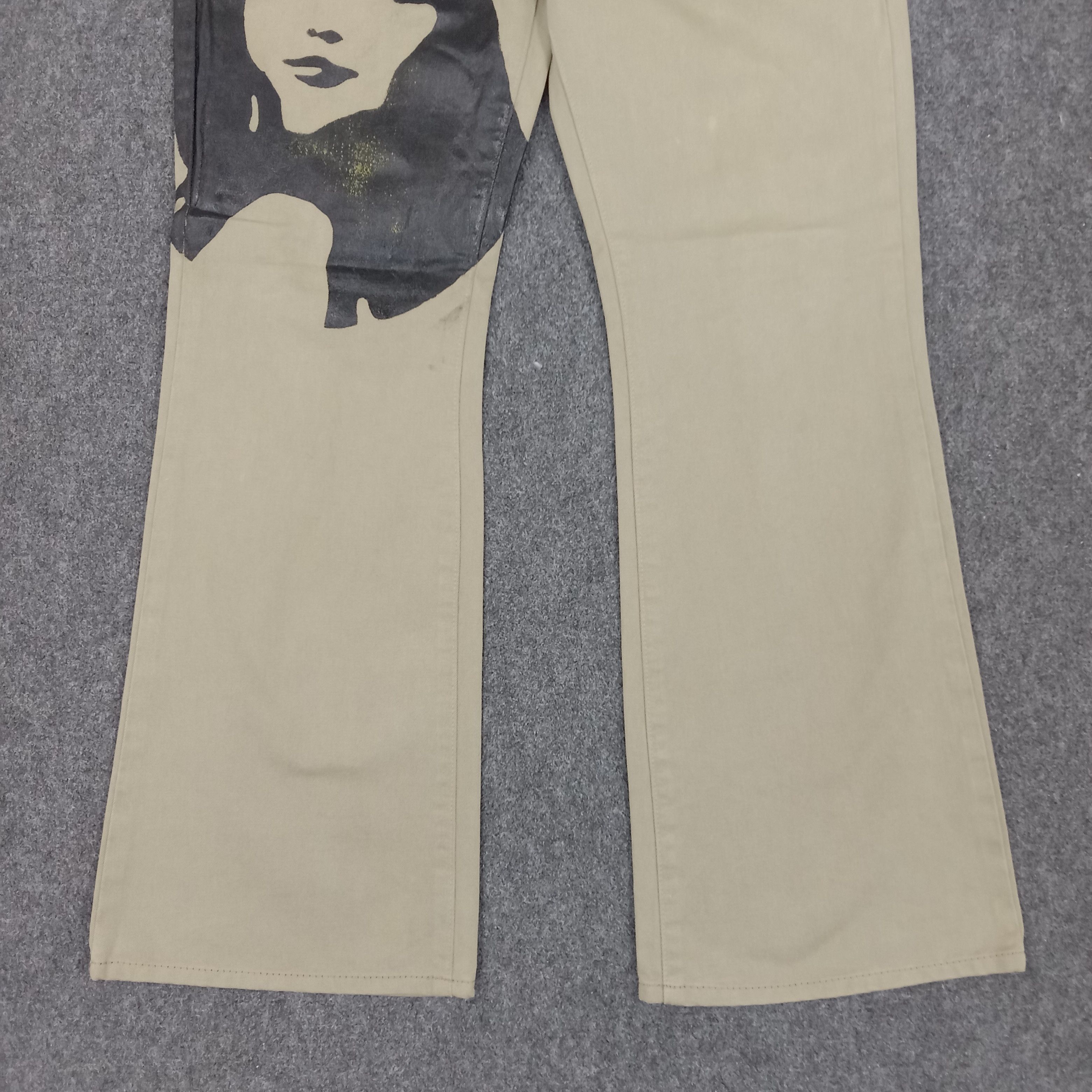 Hysteric Glamour × Japanese Brand × Vintage Hysteric Glamour Japanese Brand Bootcut Custom Cargo Pants Size 27" / US 4 / IT 40 - 5 Thumbnail