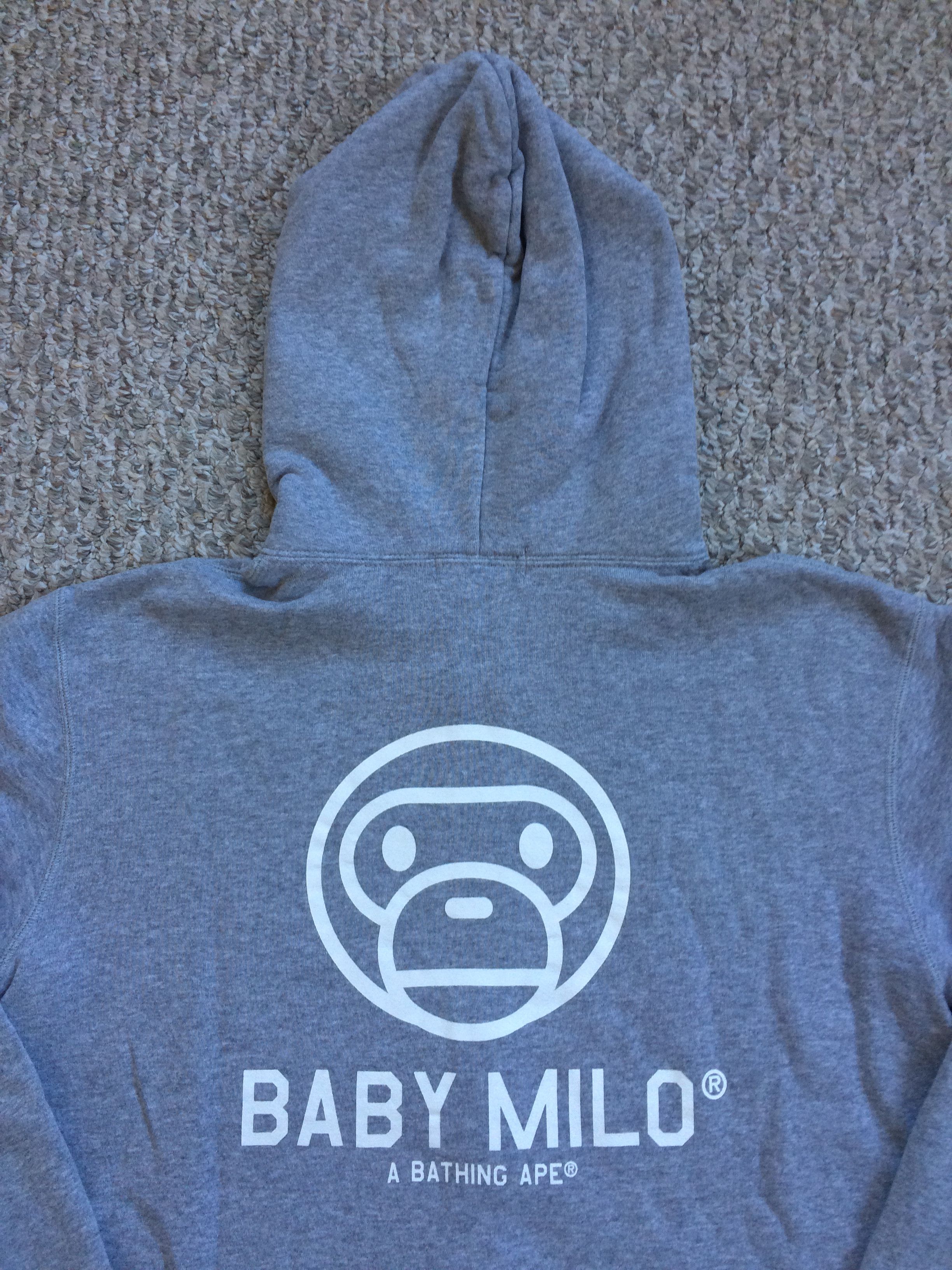 Bape OG Bape Baby Milo Hoodie Size US XL / EU 56 / 4 - 2 Thumbnail
