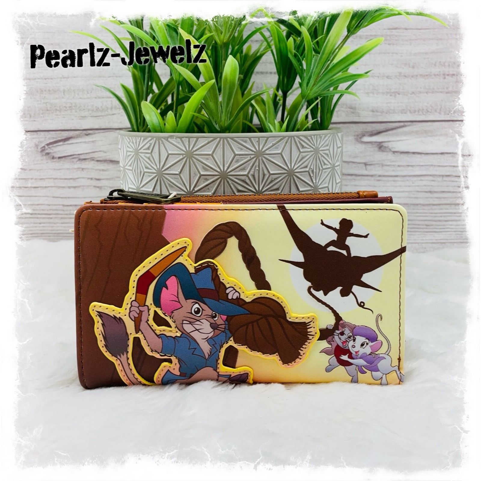 Disney Loungefly Disney The Rescuers Down Under Canyon Wallet NWT Size ONE SIZE - 1 Thumbnail