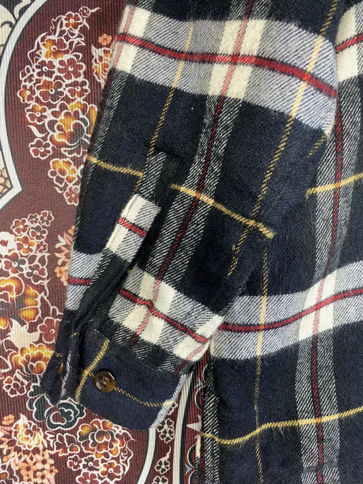 Flannel × Japanese Brand Japanese Brand Heavy Checkered Flannel Button Up Shirt Size US M / EU 48-50 / 2 - 7 Thumbnail