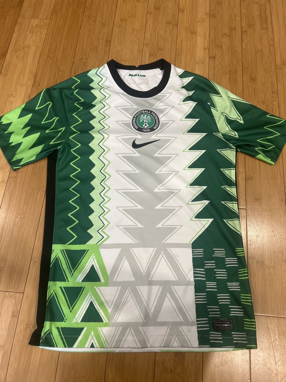 Nike Nike Nigeria Home Shirt 2020-2021 Size US S / EU 44-46 / 1 - 1 Thumbnail